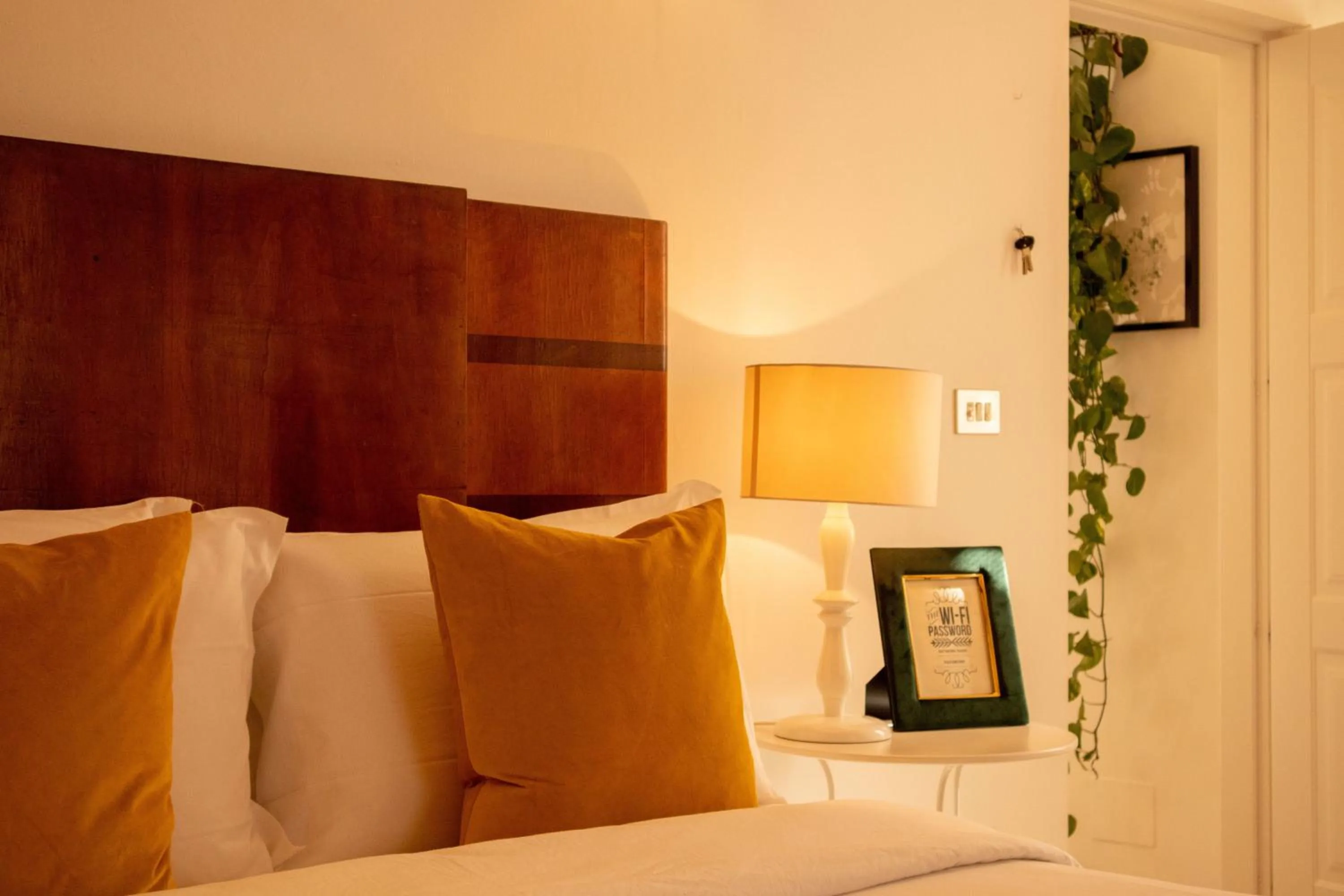 Bed in Panorama Guest House