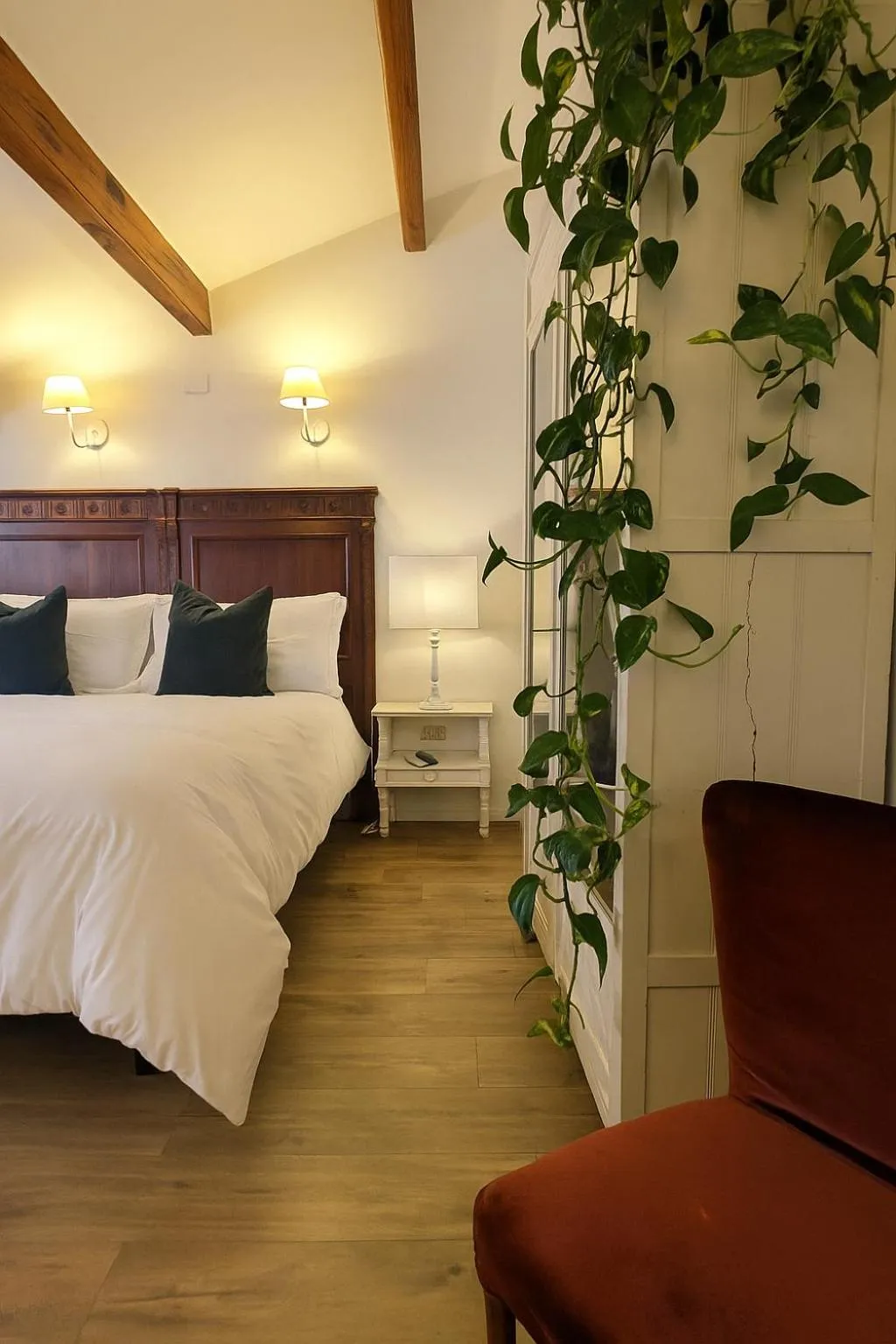 Bed in Panorama Guest House