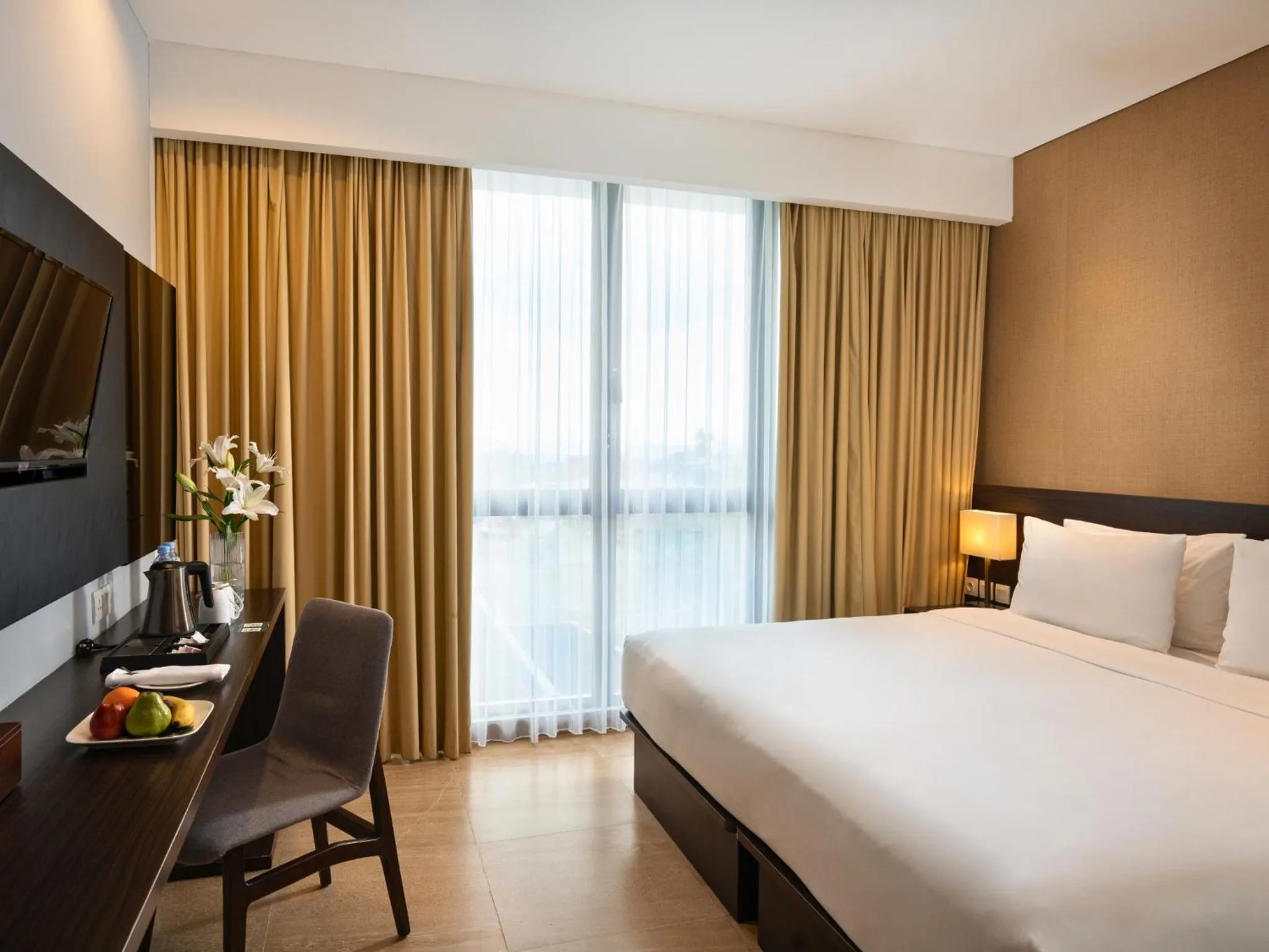 Bedroom, Bed in Laska Hotel Sukabumi