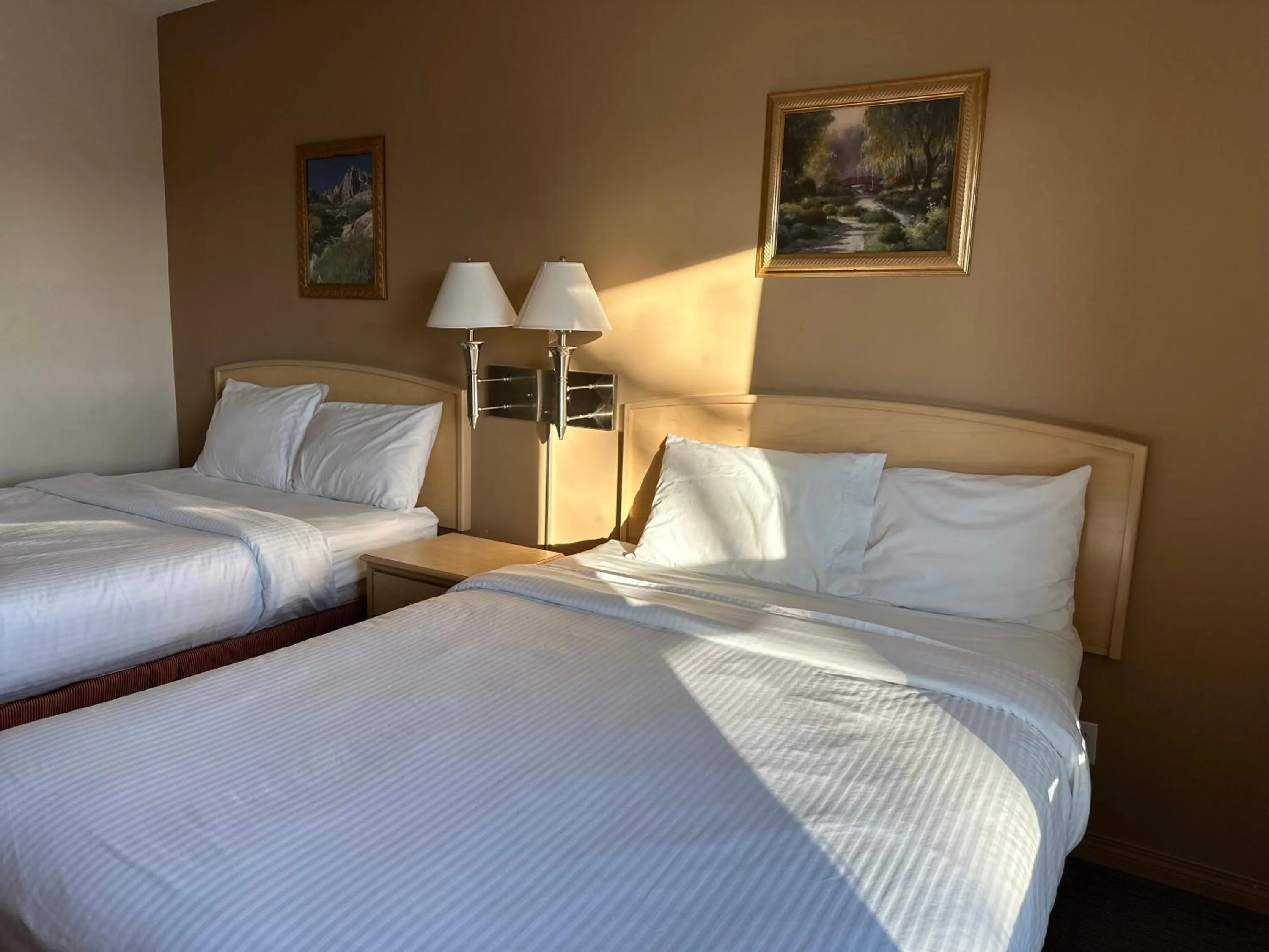 Bed in Lone Star Hotel