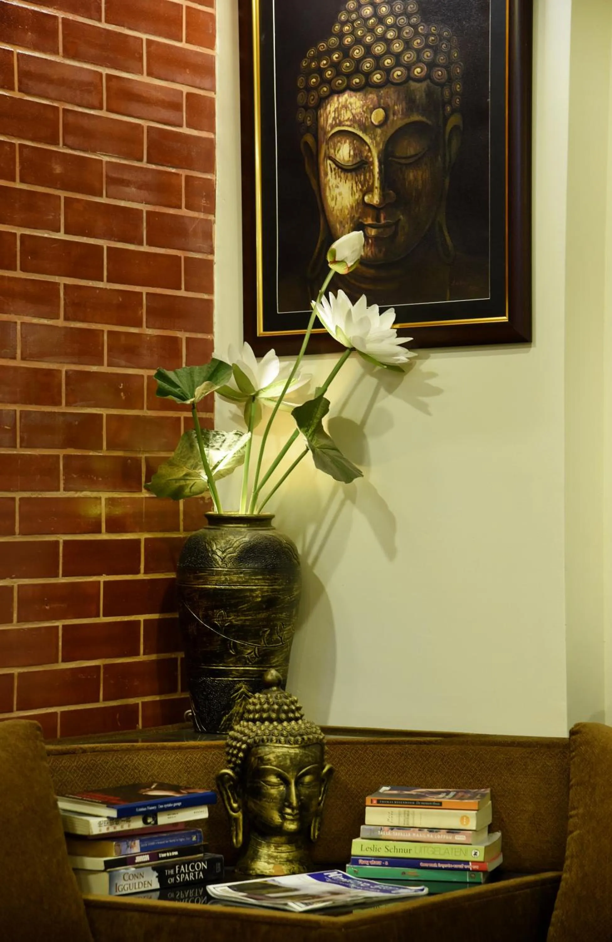 Decorative detail in Kumari Boutique Hotel