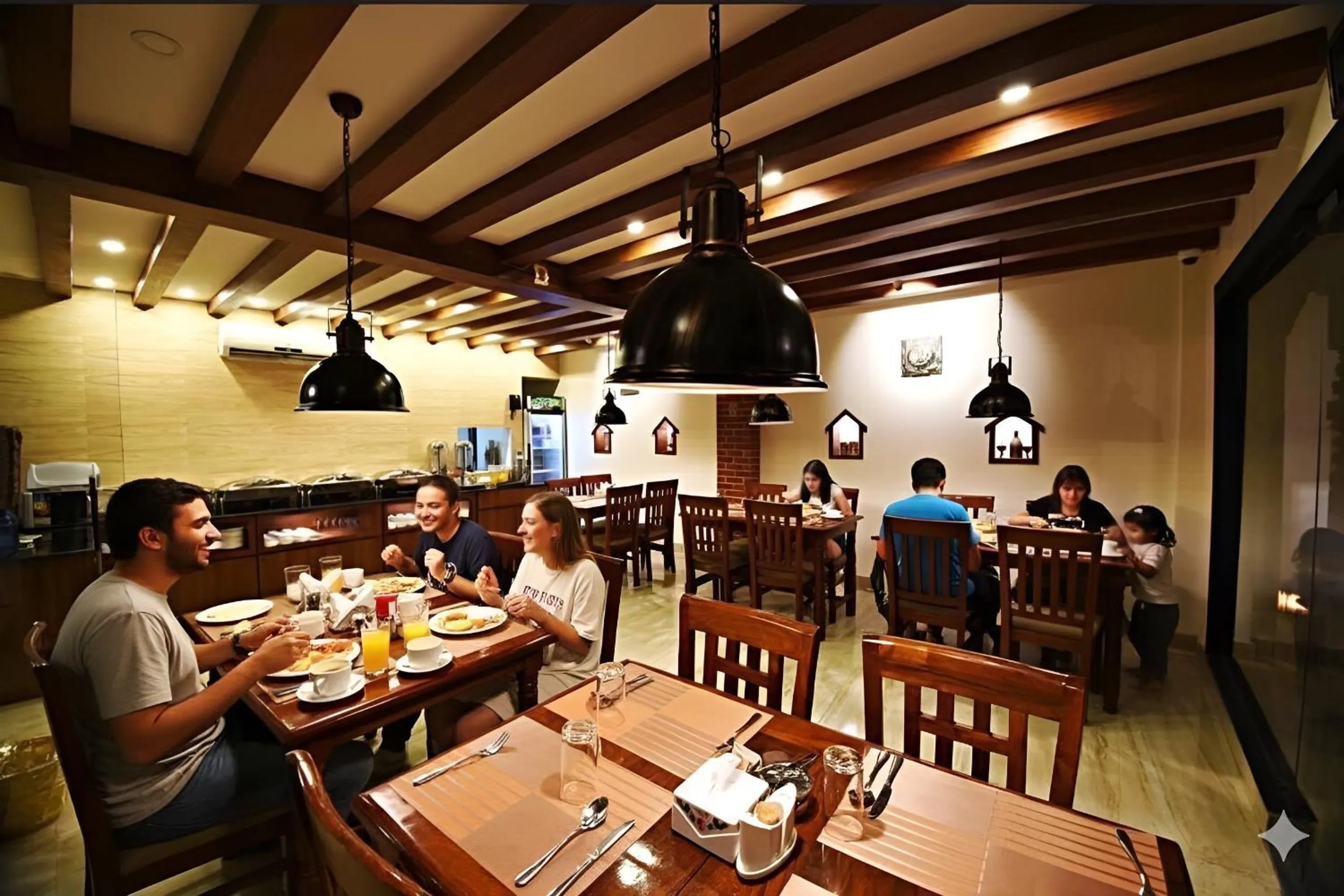 Restaurant/places to eat in Kumari Boutique Hotel