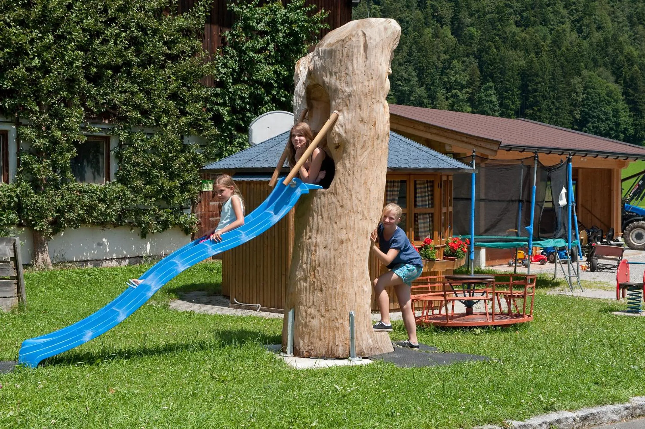 Children play ground in Hotel Gut Kramerhof