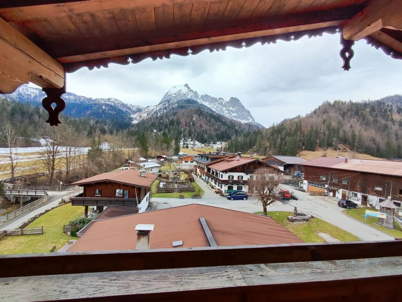 Mountain view in Hotel Gut Kramerhof