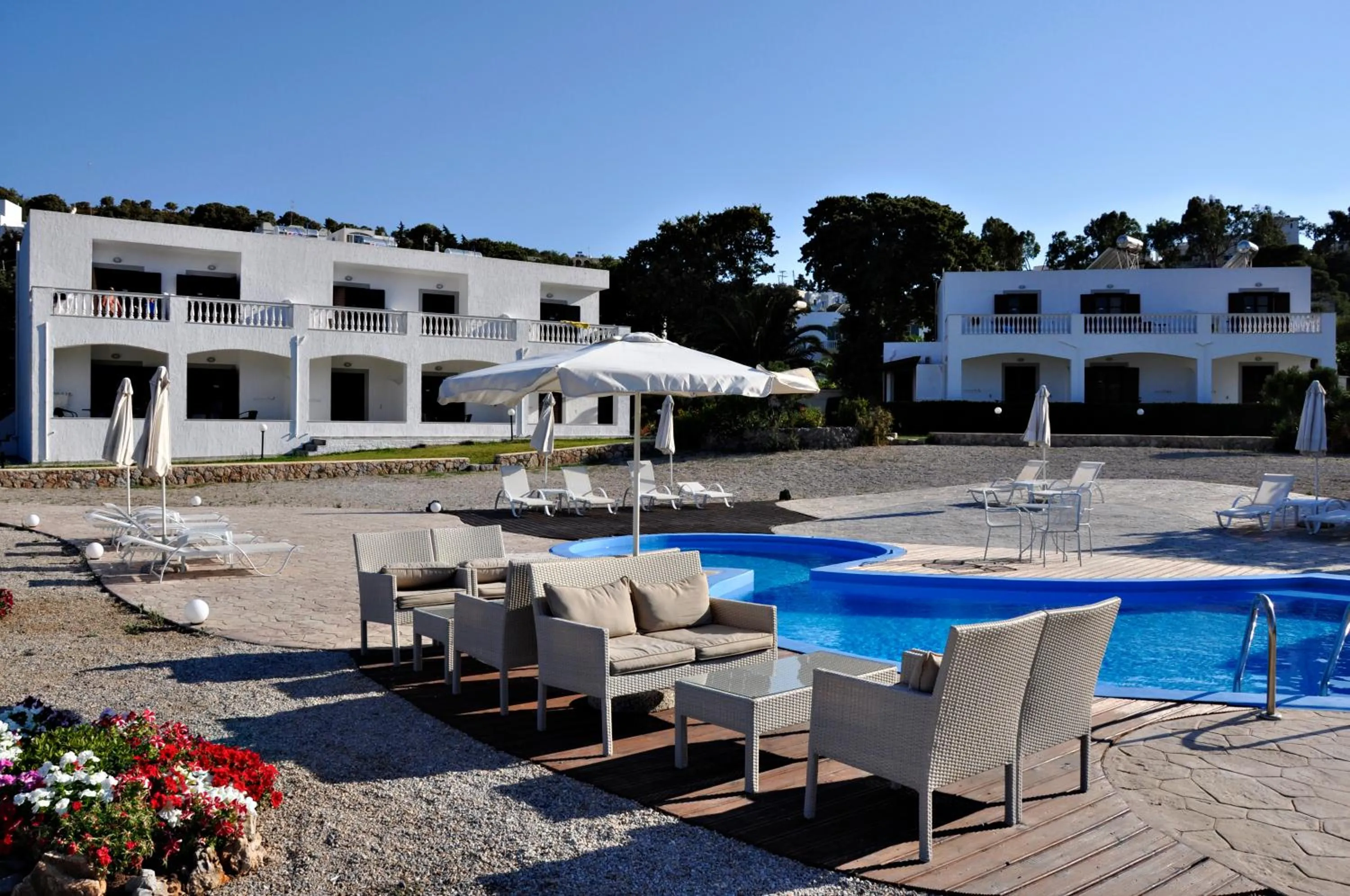 Property building in Tony's Beach Hotel