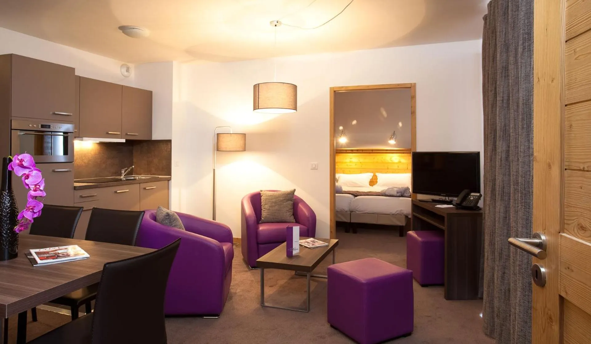 Photo of the whole room, Bed in Résidence Le Chalet du Mont Vallon