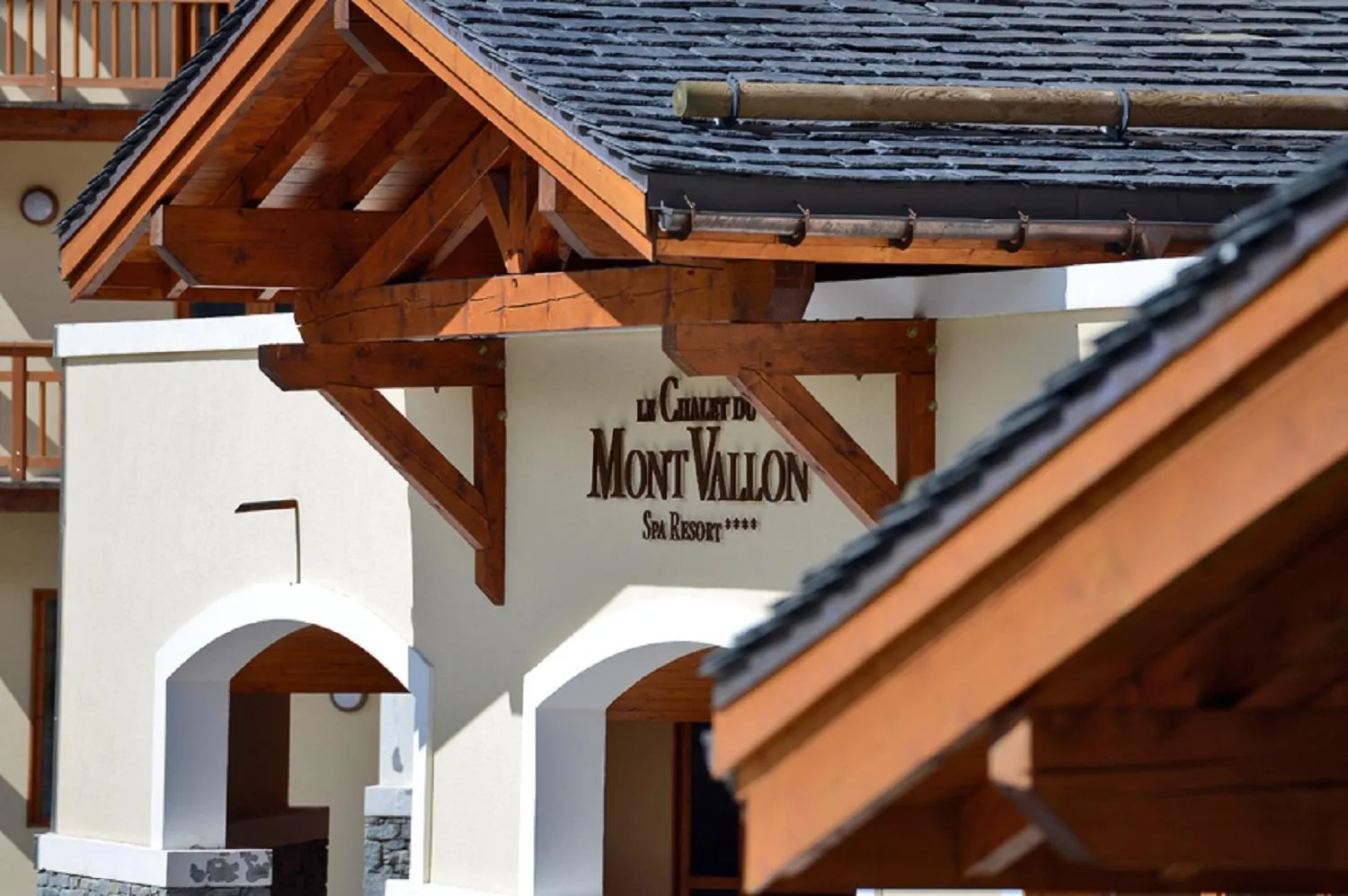Facade/entrance in Résidence Le Chalet du Mont Vallon