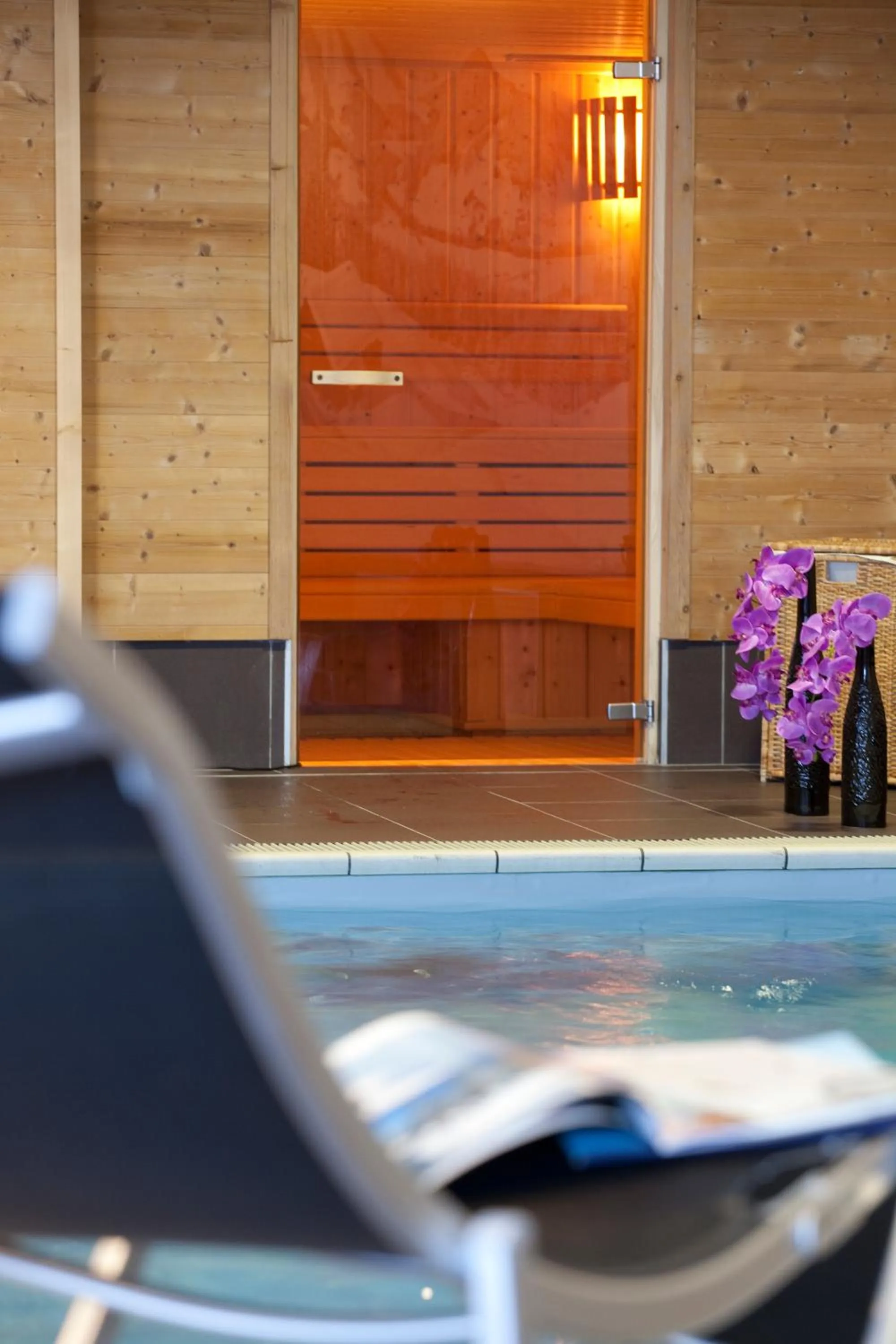 Sauna in Résidence Le Chalet du Mont Vallon