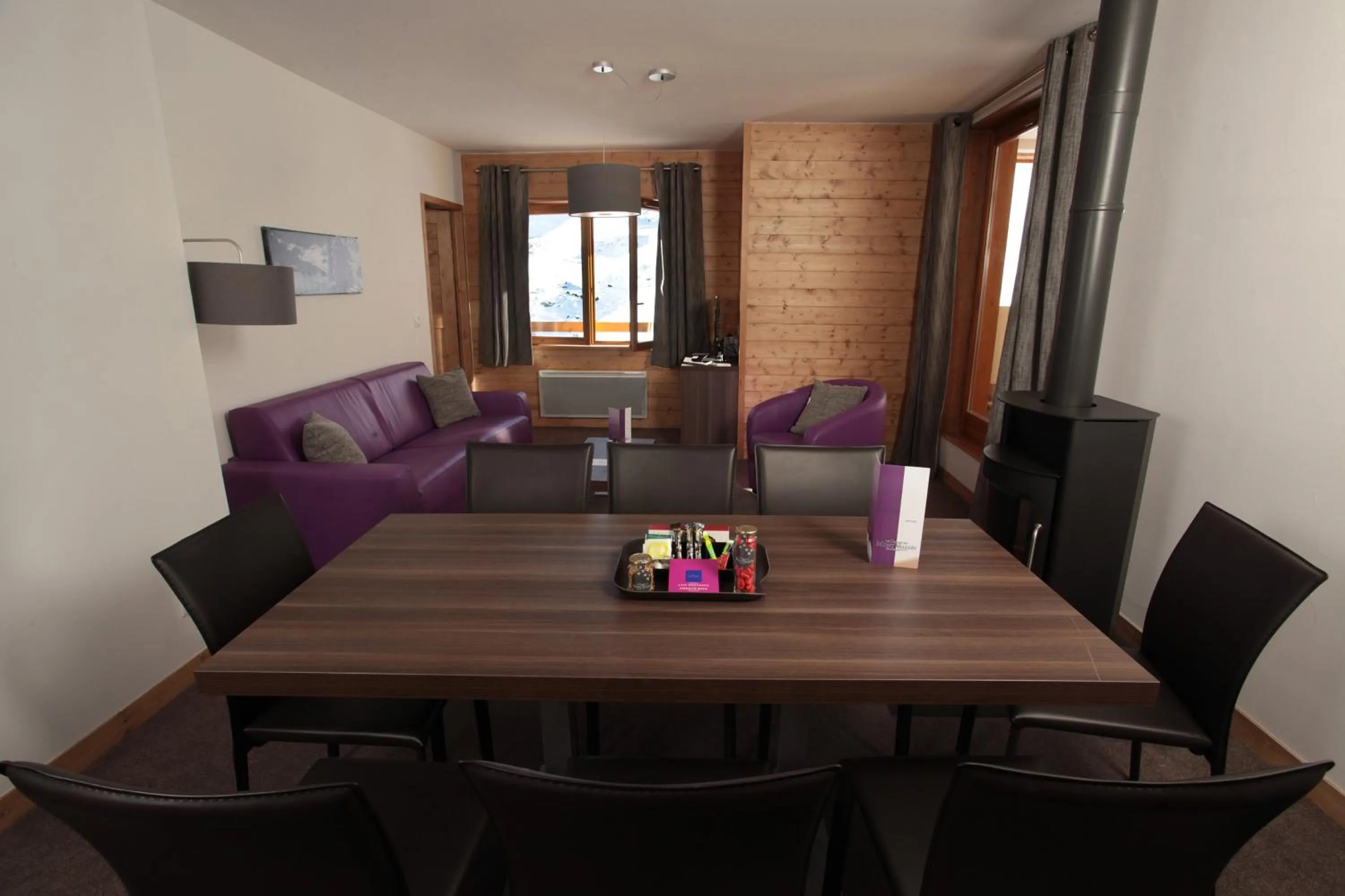Dining area in Résidence Le Chalet du Mont Vallon