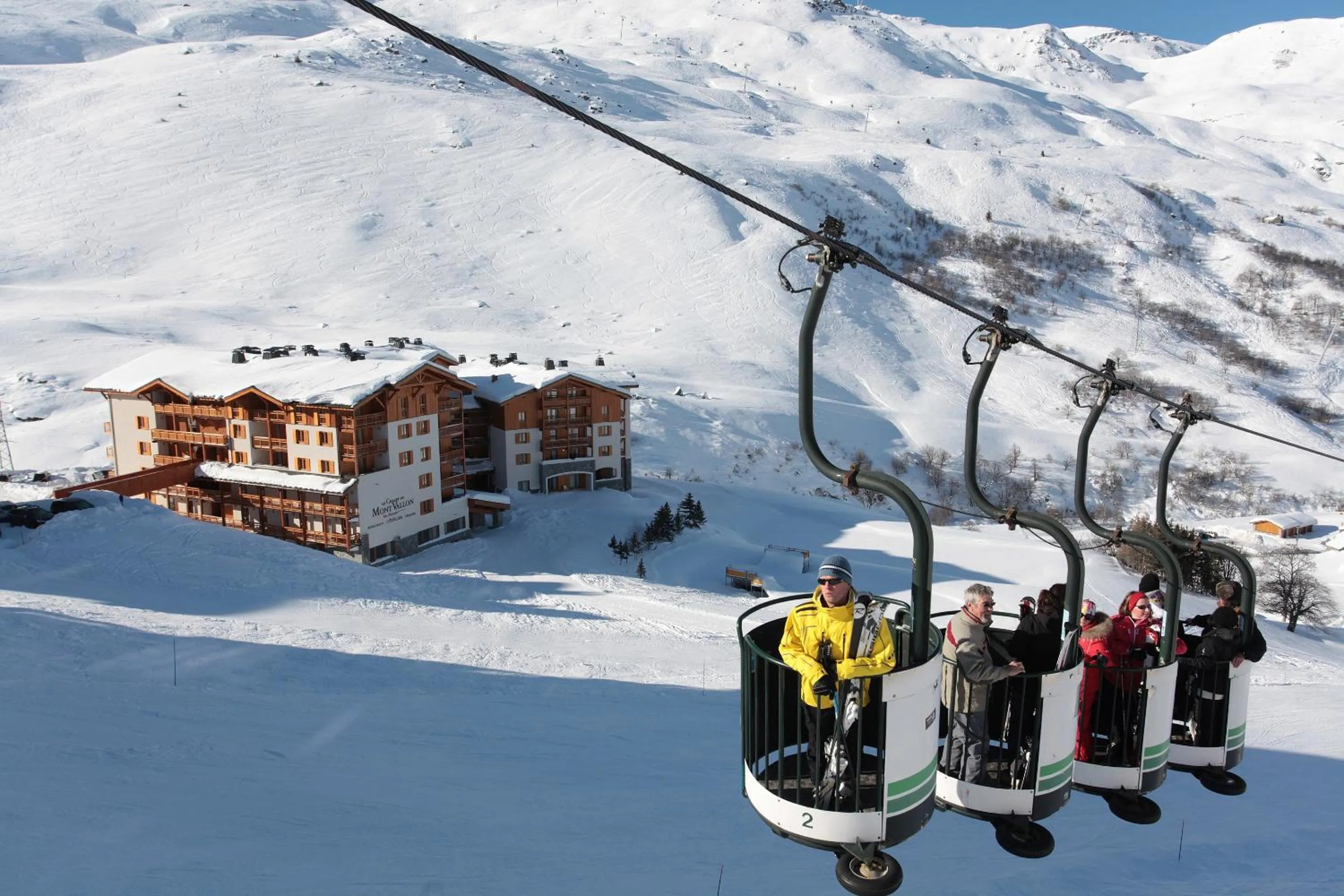 Facade/entrance in Résidence Le Chalet du Mont Vallon