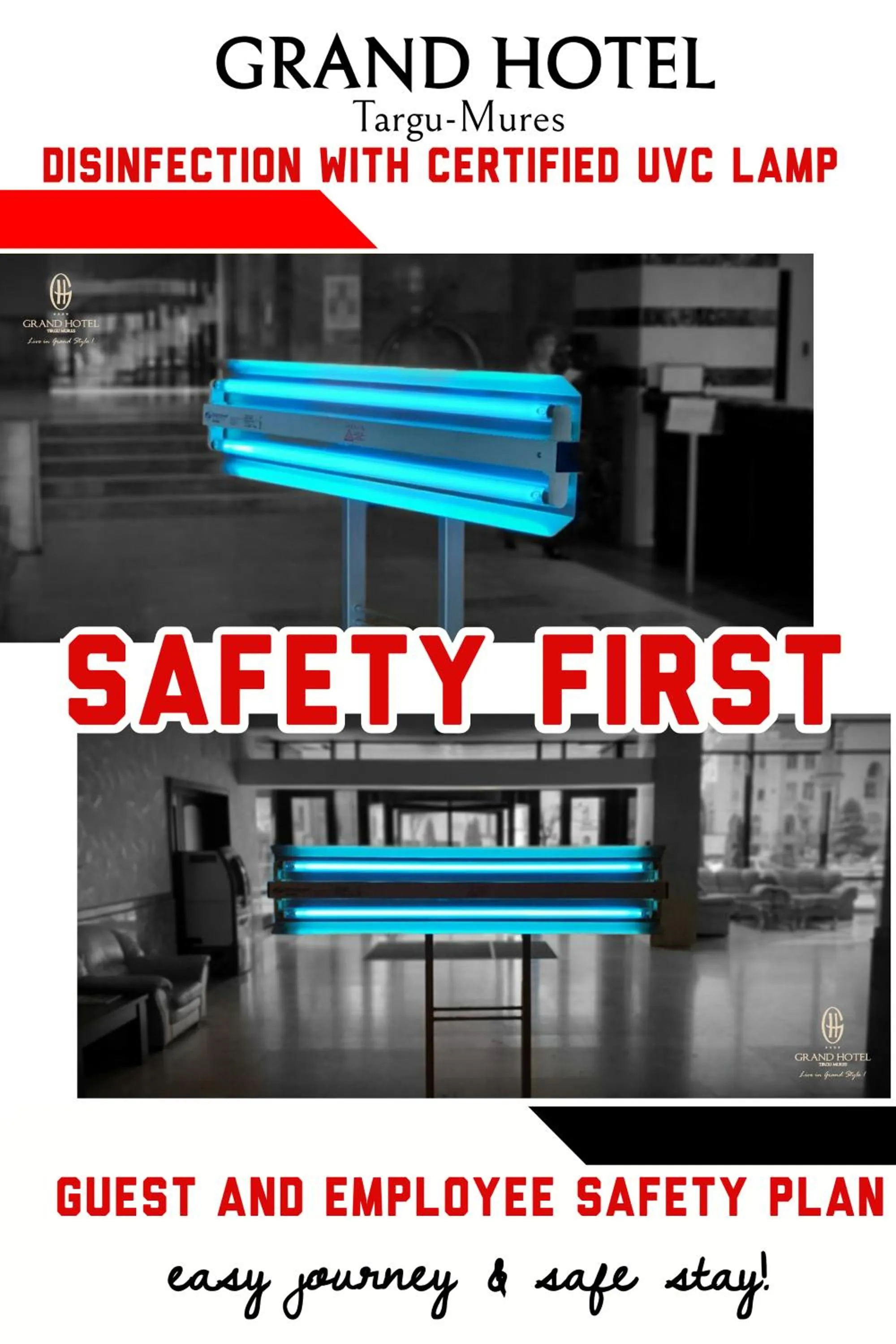 Floor plan in Grand Hotel