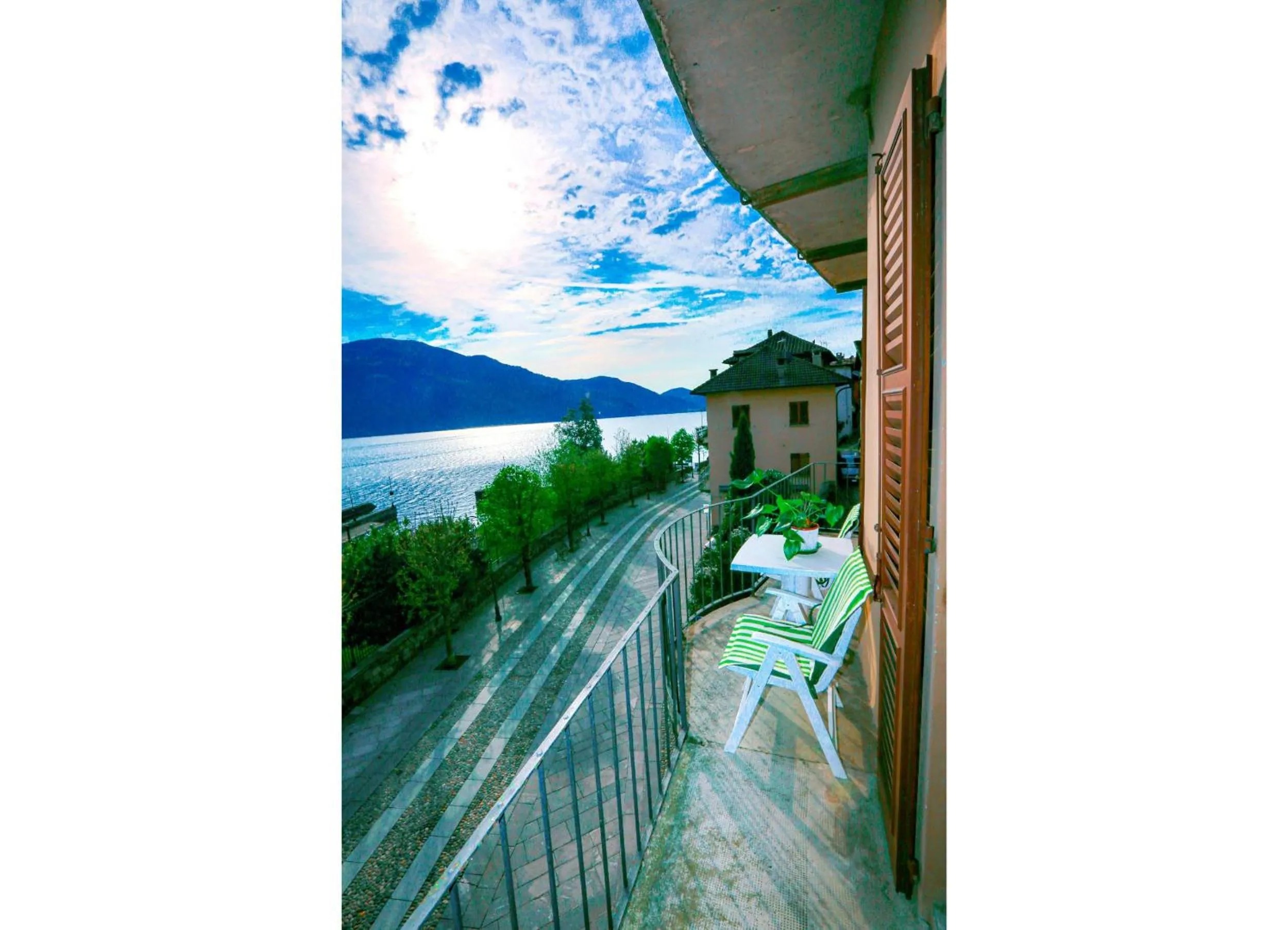 Balcony/Terrace in Appartamento Castello
