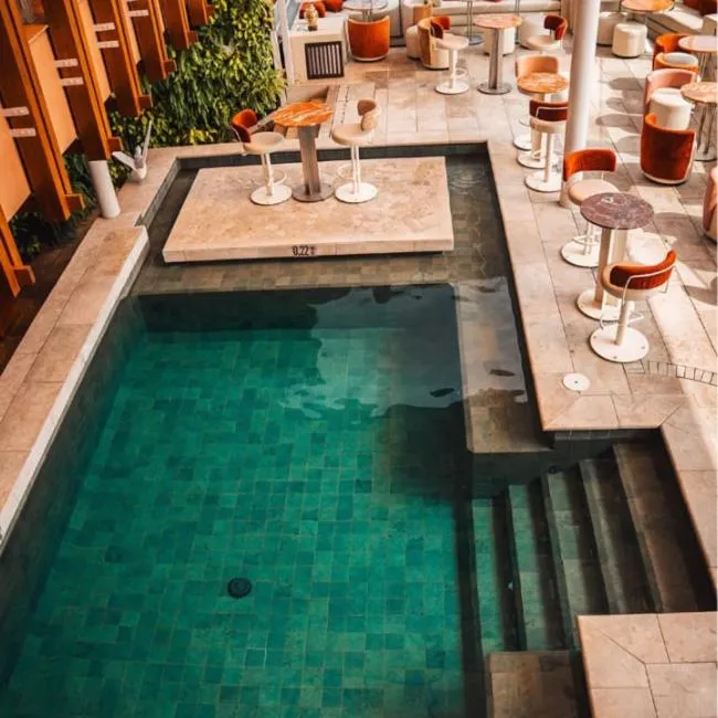 Swimming pool in The Charlee Hotel