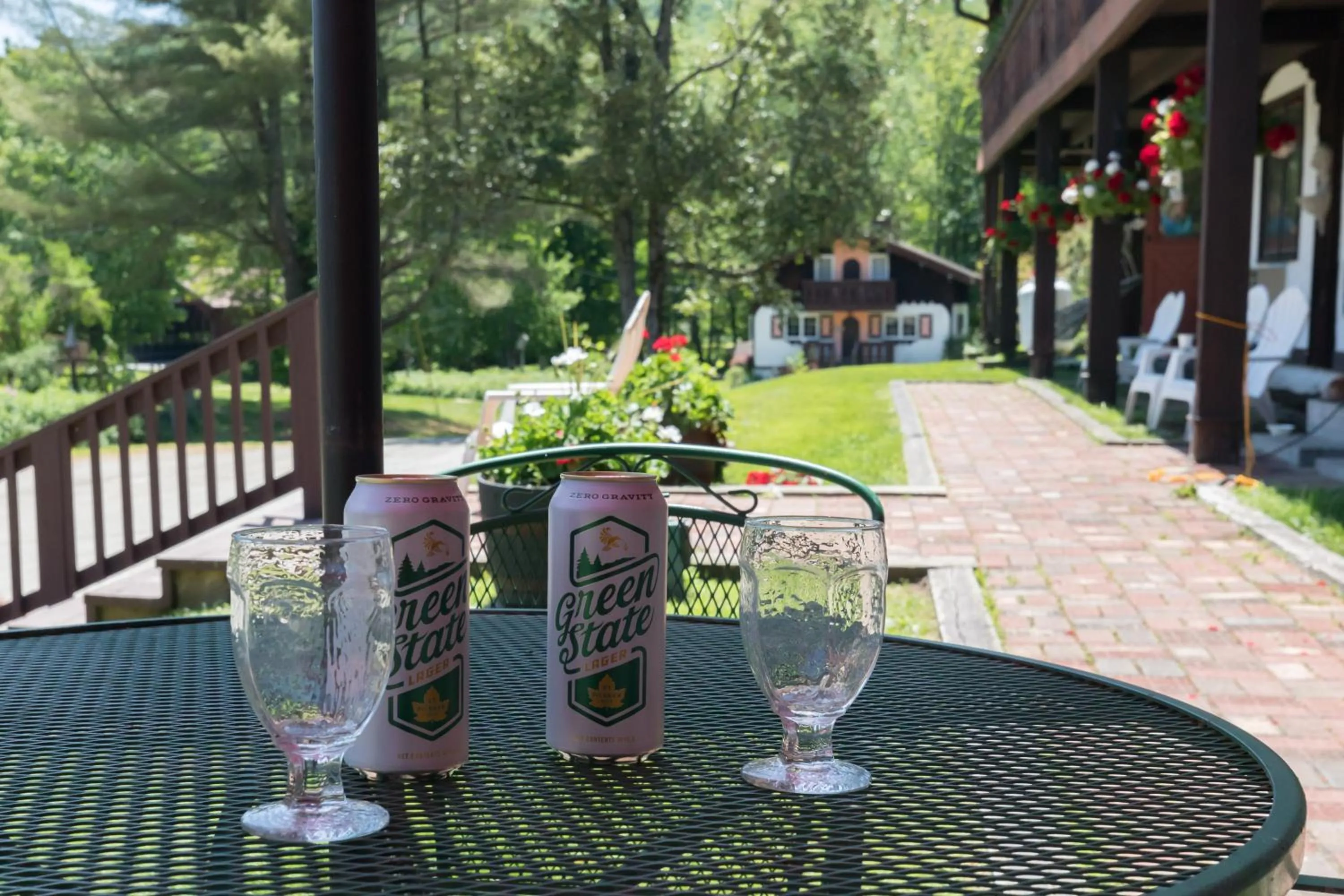 Balcony/Terrace in Innsbruck Inn at Stowe