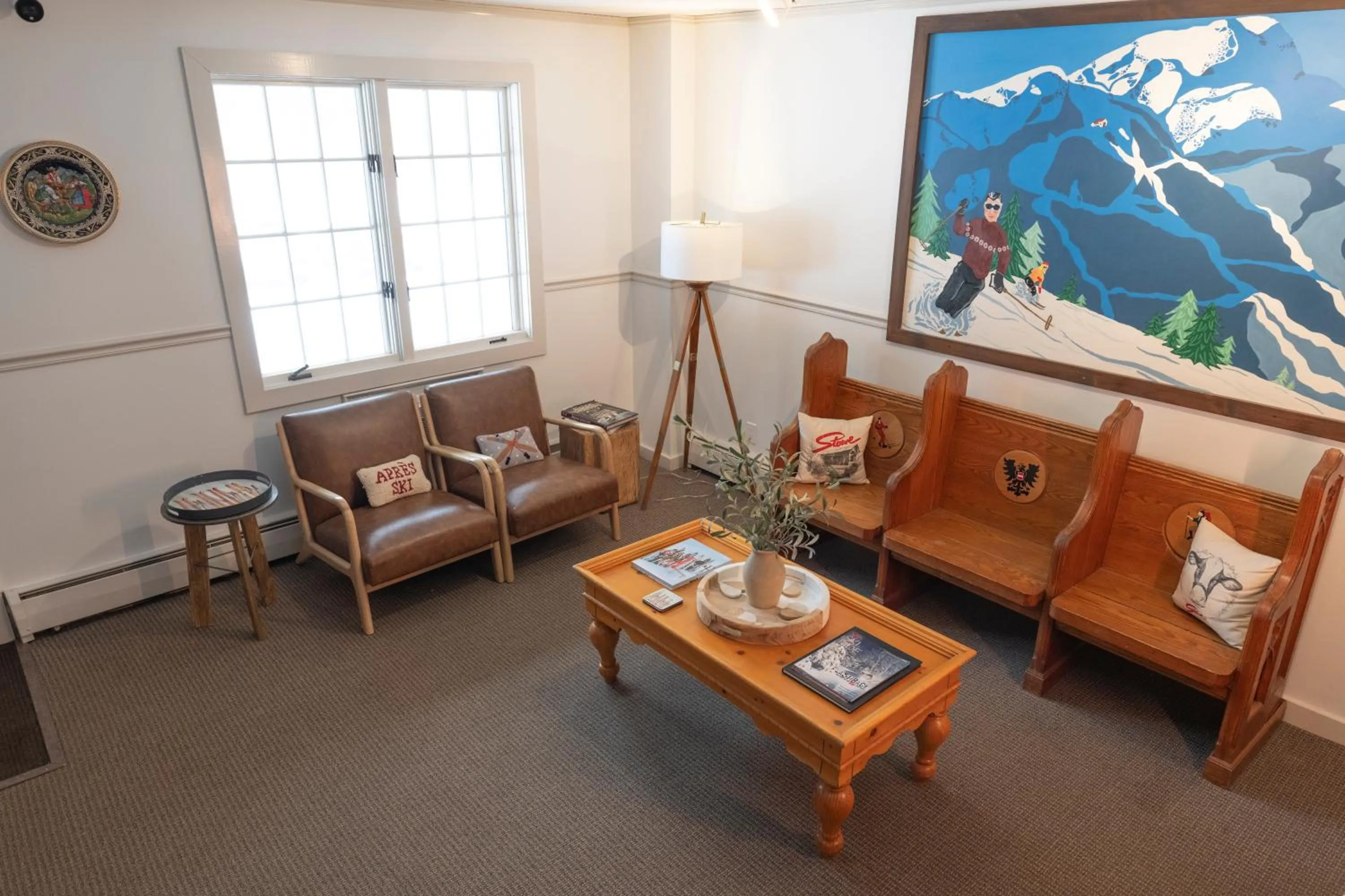 Lobby or reception in Innsbruck Inn at Stowe