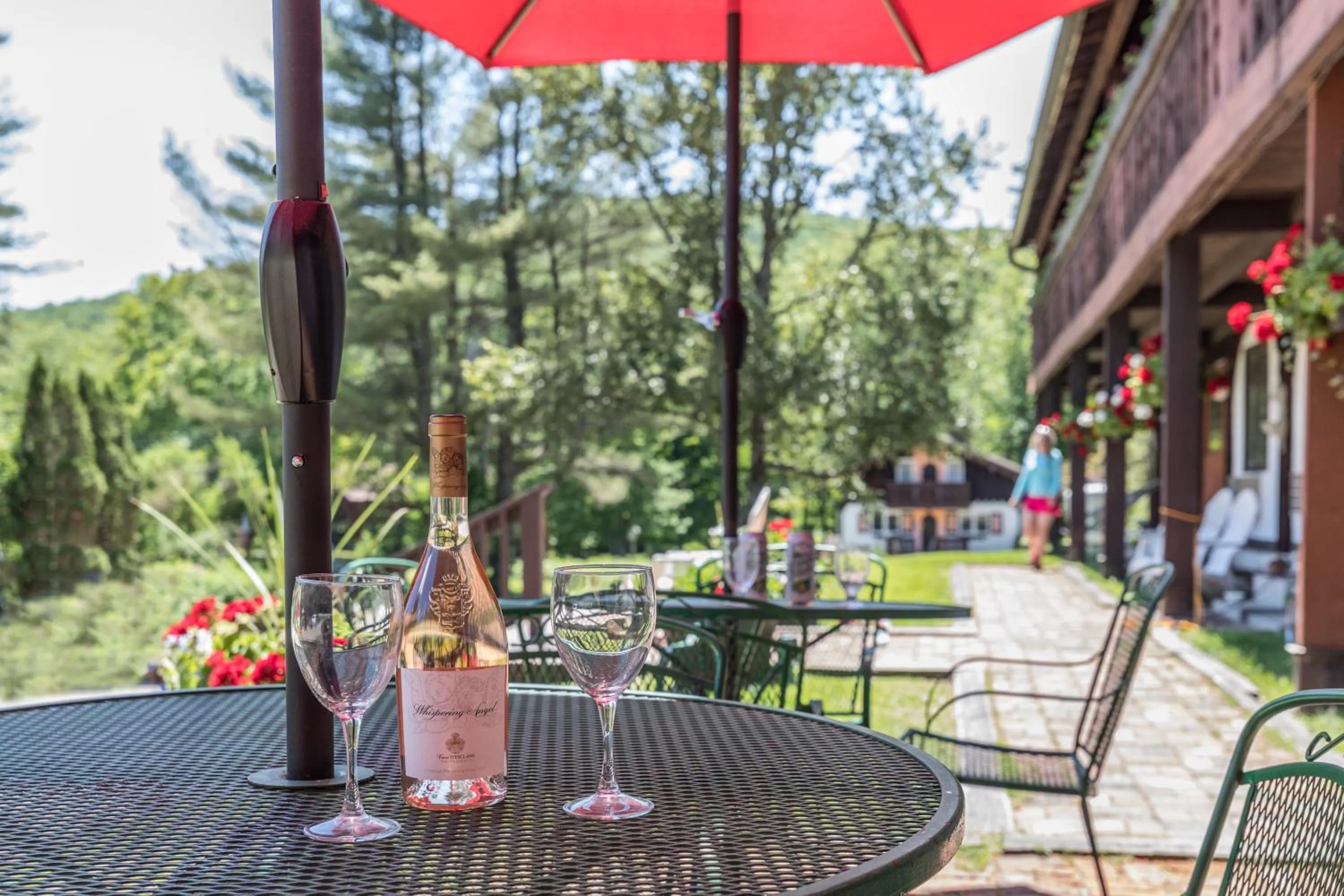 Balcony/Terrace in Innsbruck Inn at Stowe