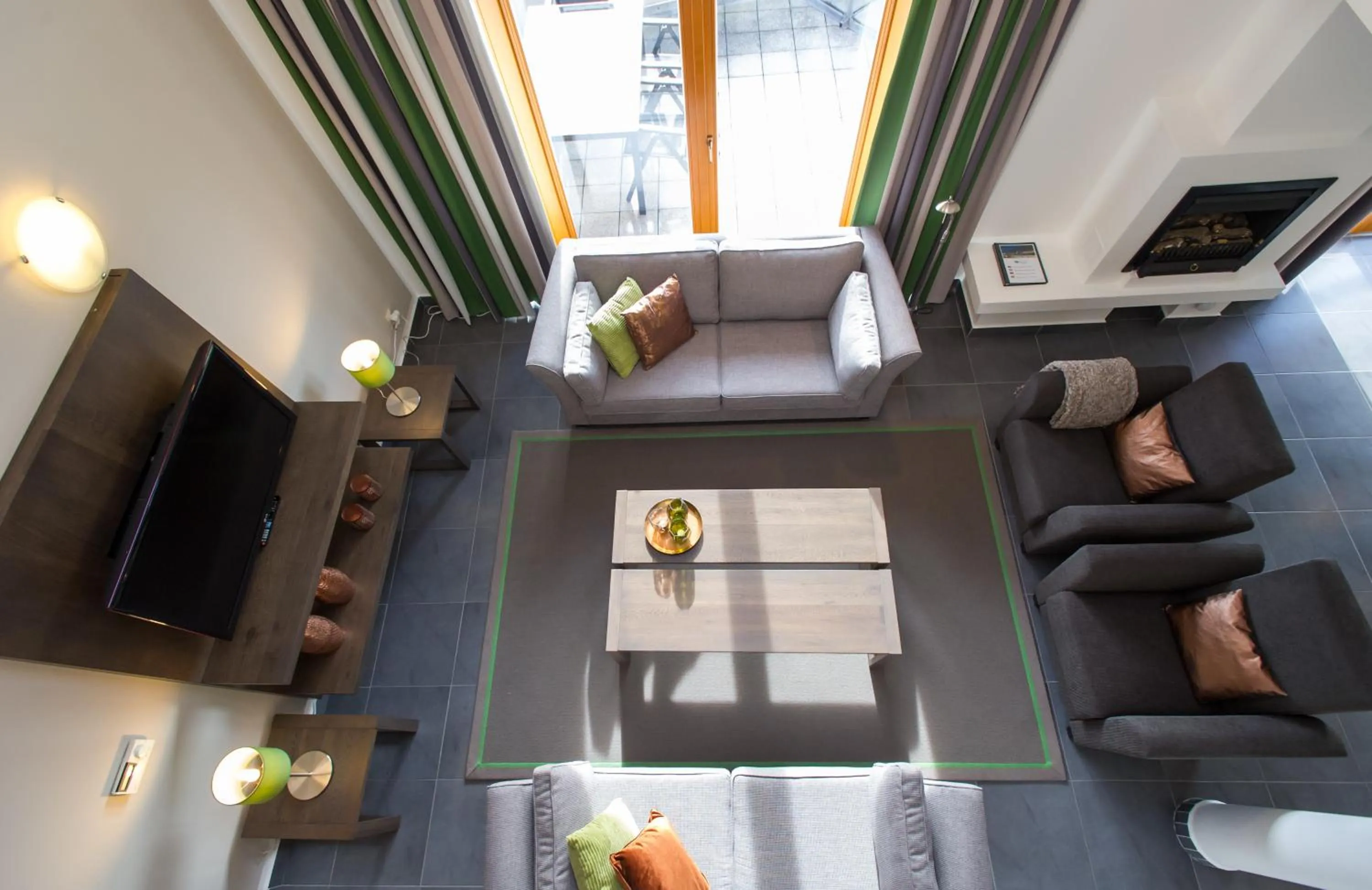 Living room in Lipno Lake Resort