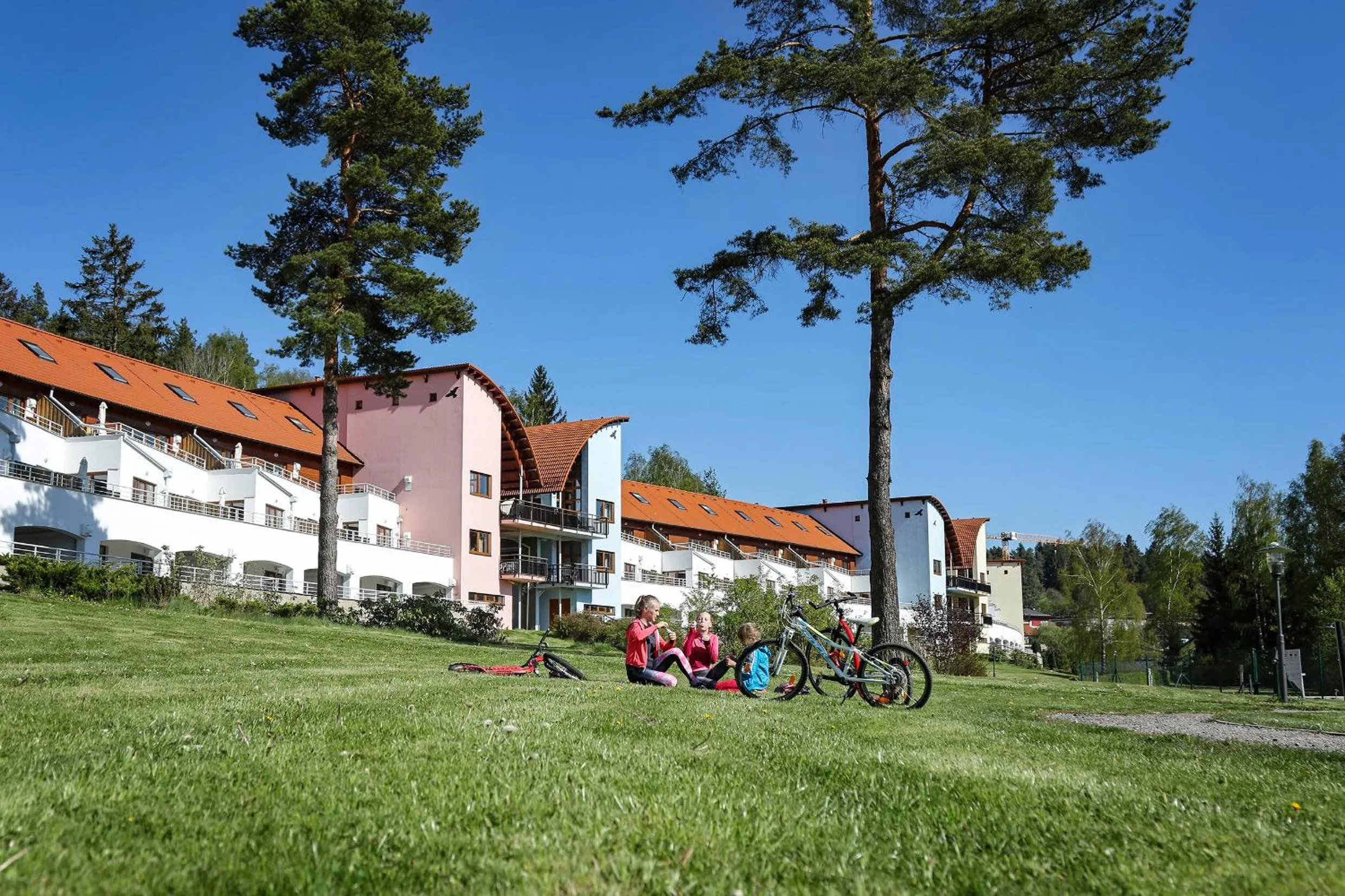 Spring in Lipno Lake Resort