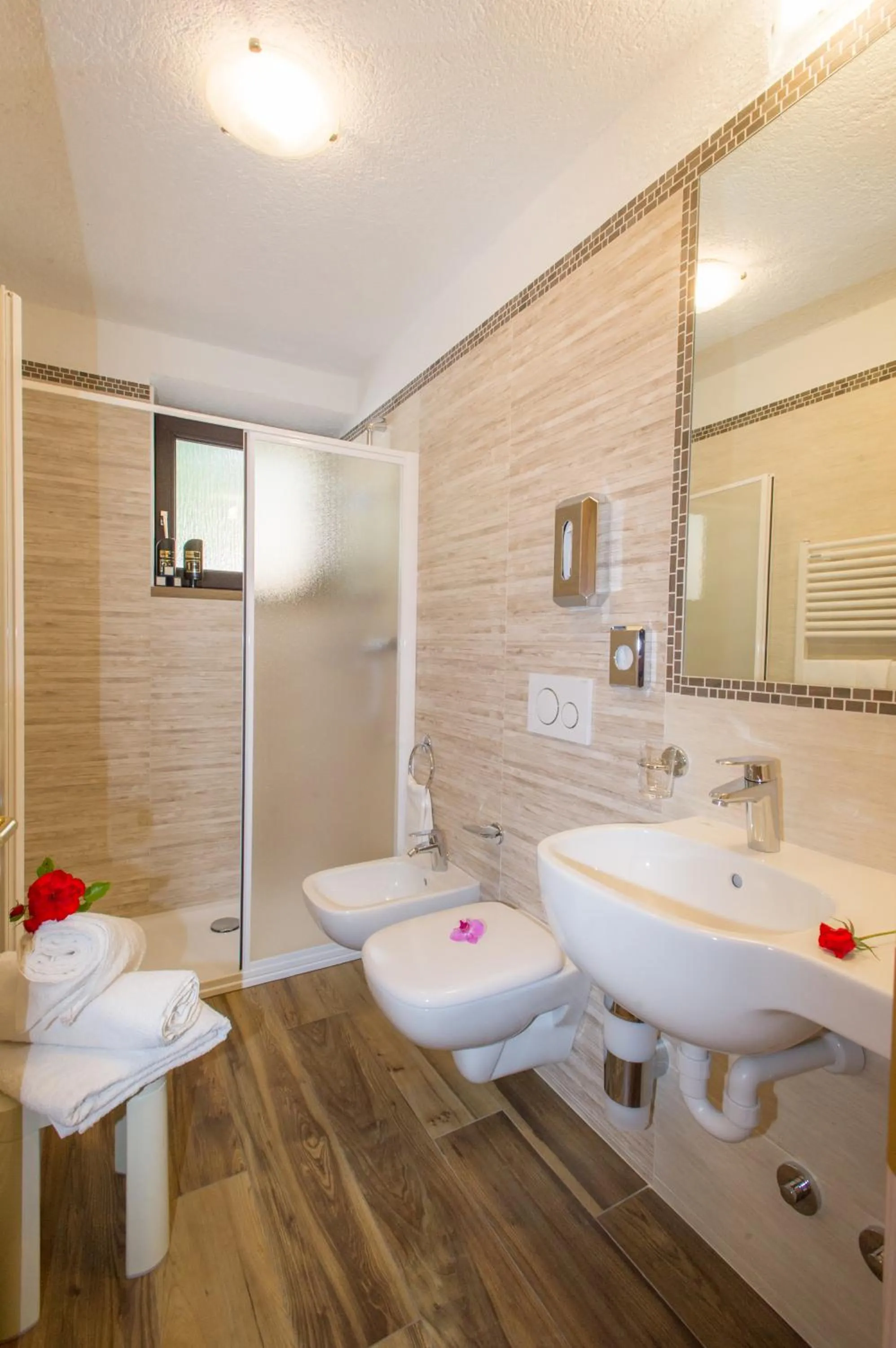 Bathroom in Hotel Val Di Sole