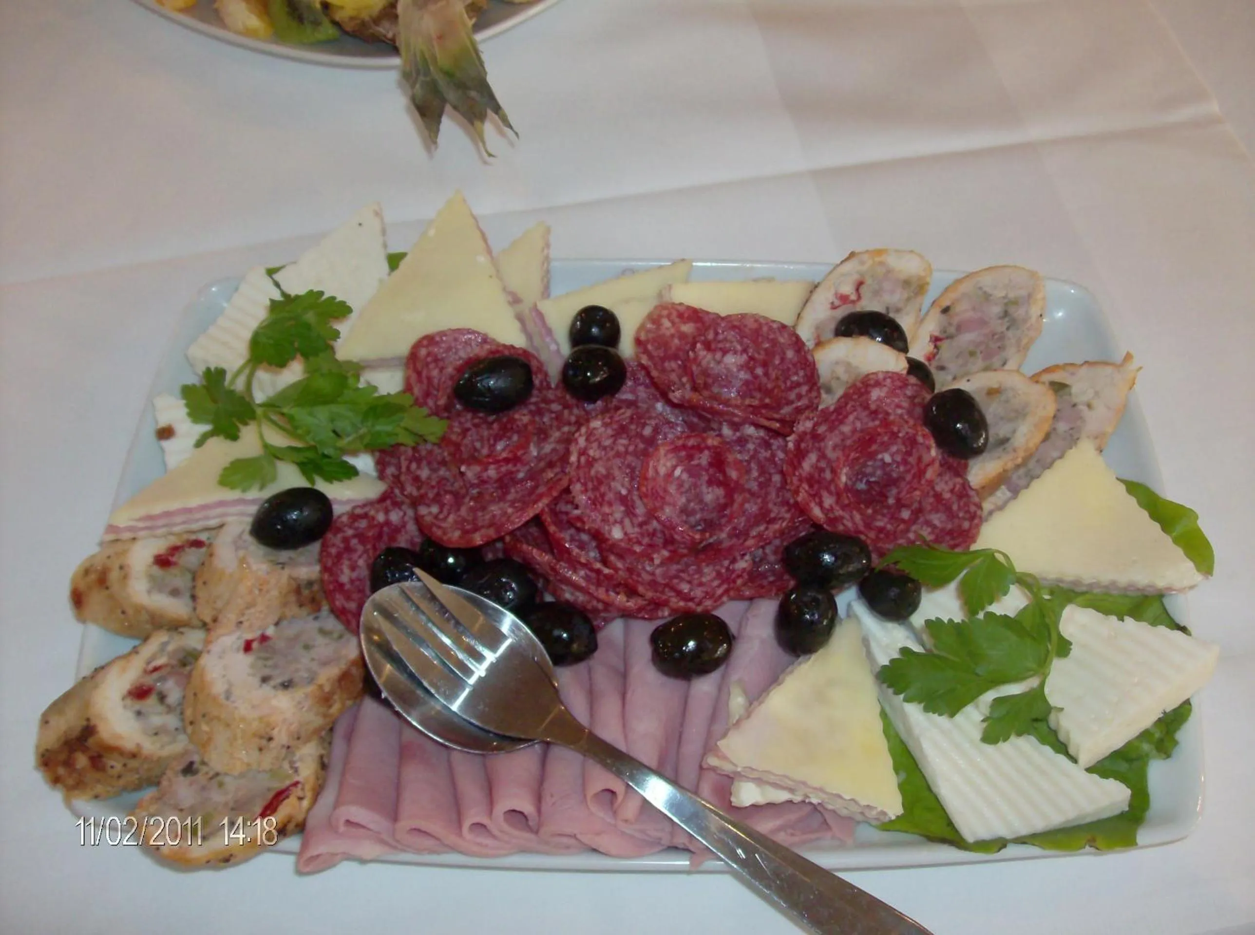 Continental breakfast in Hotel Condor