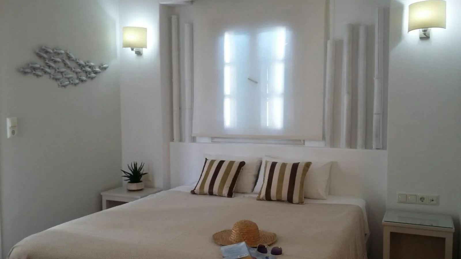 Bed in Blue Sky Summer