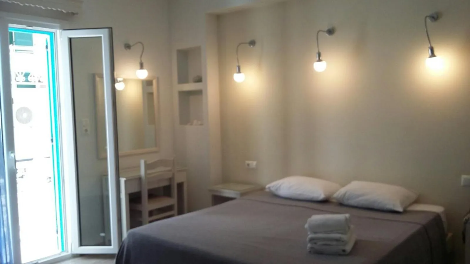 Bed in Blue Sky Summer