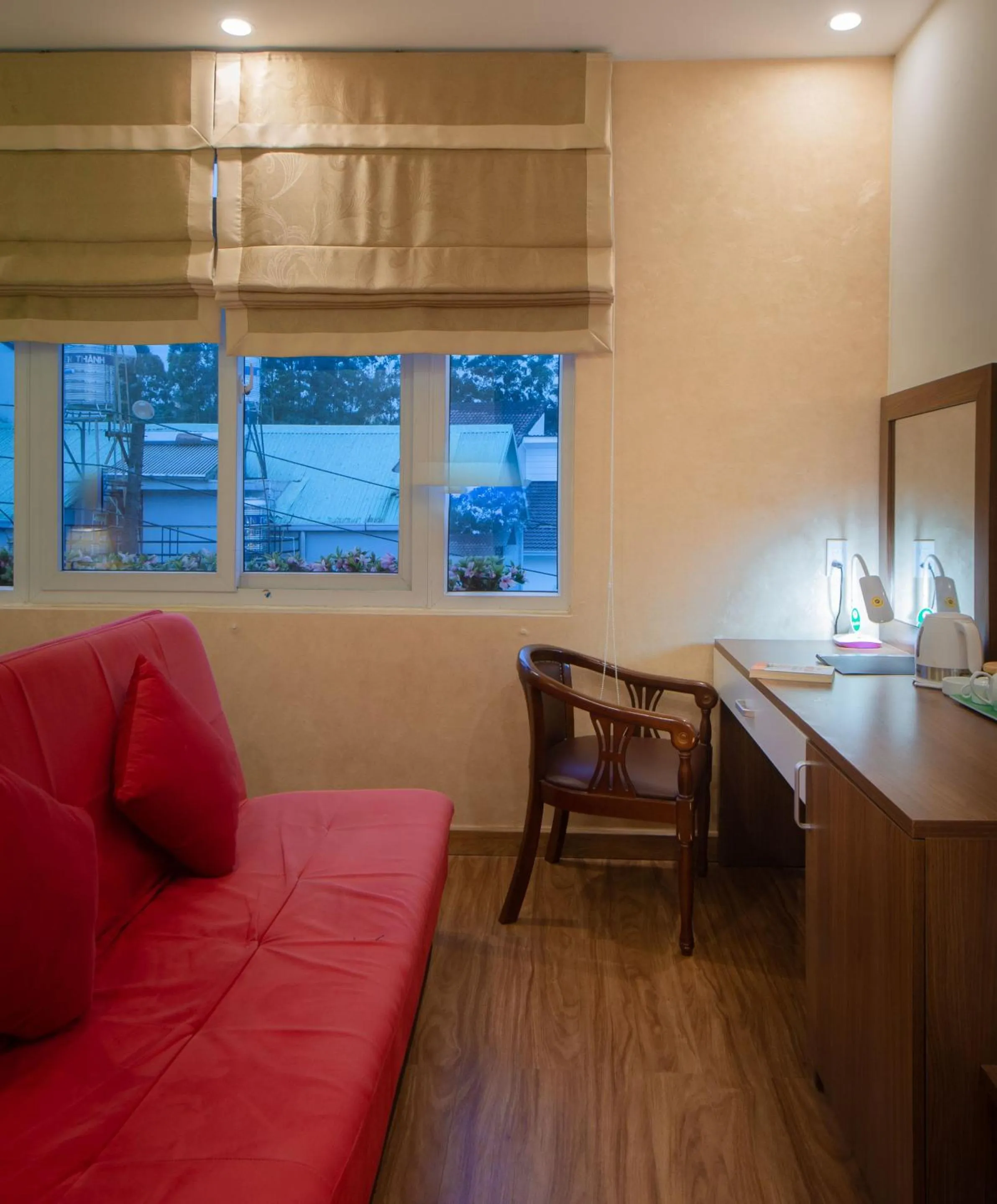 Decorative detail in Duy Vinh Hotel Dalat