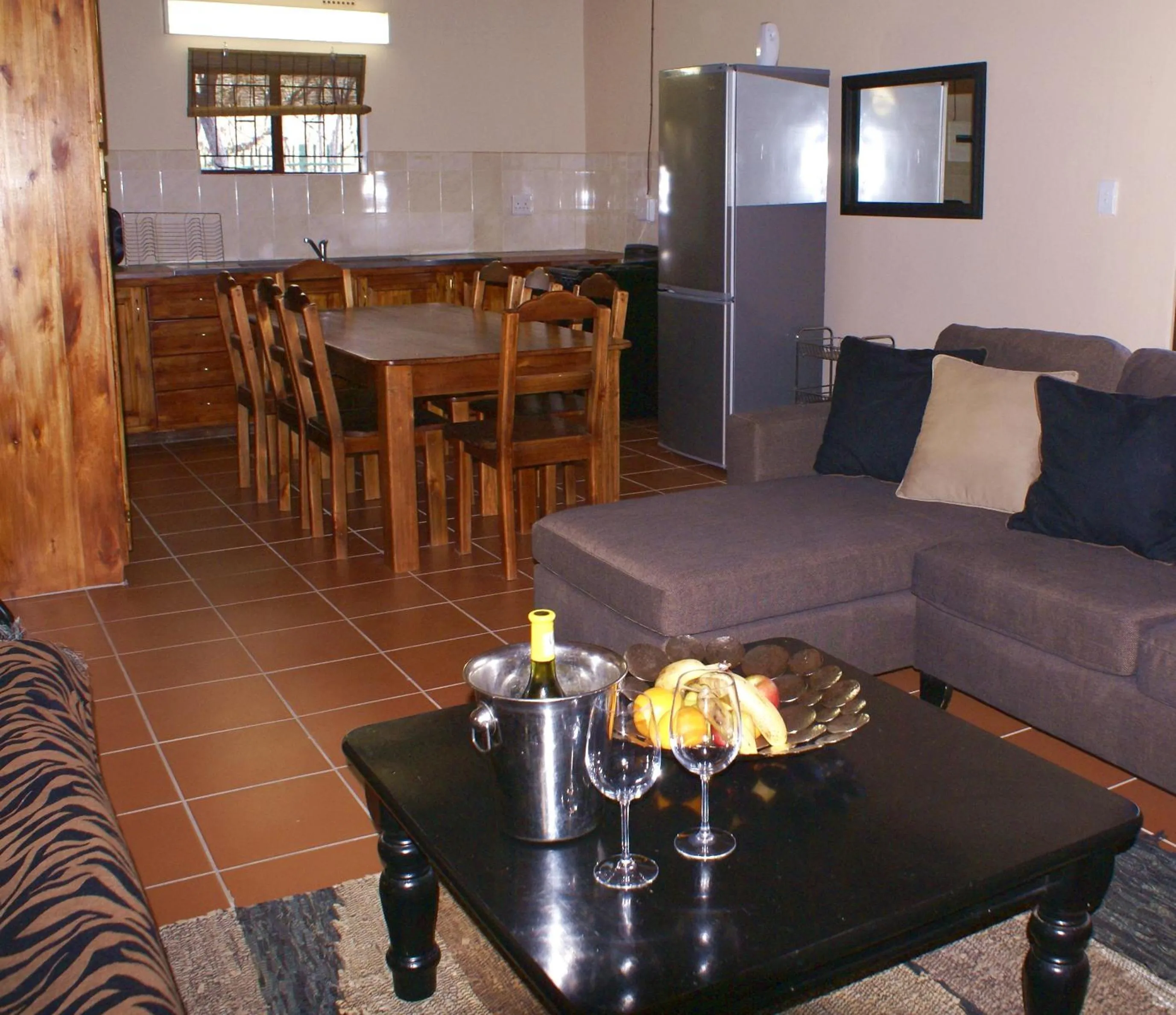 Kitchen or kitchenette in Crocodile Kruger Safari Lodge
