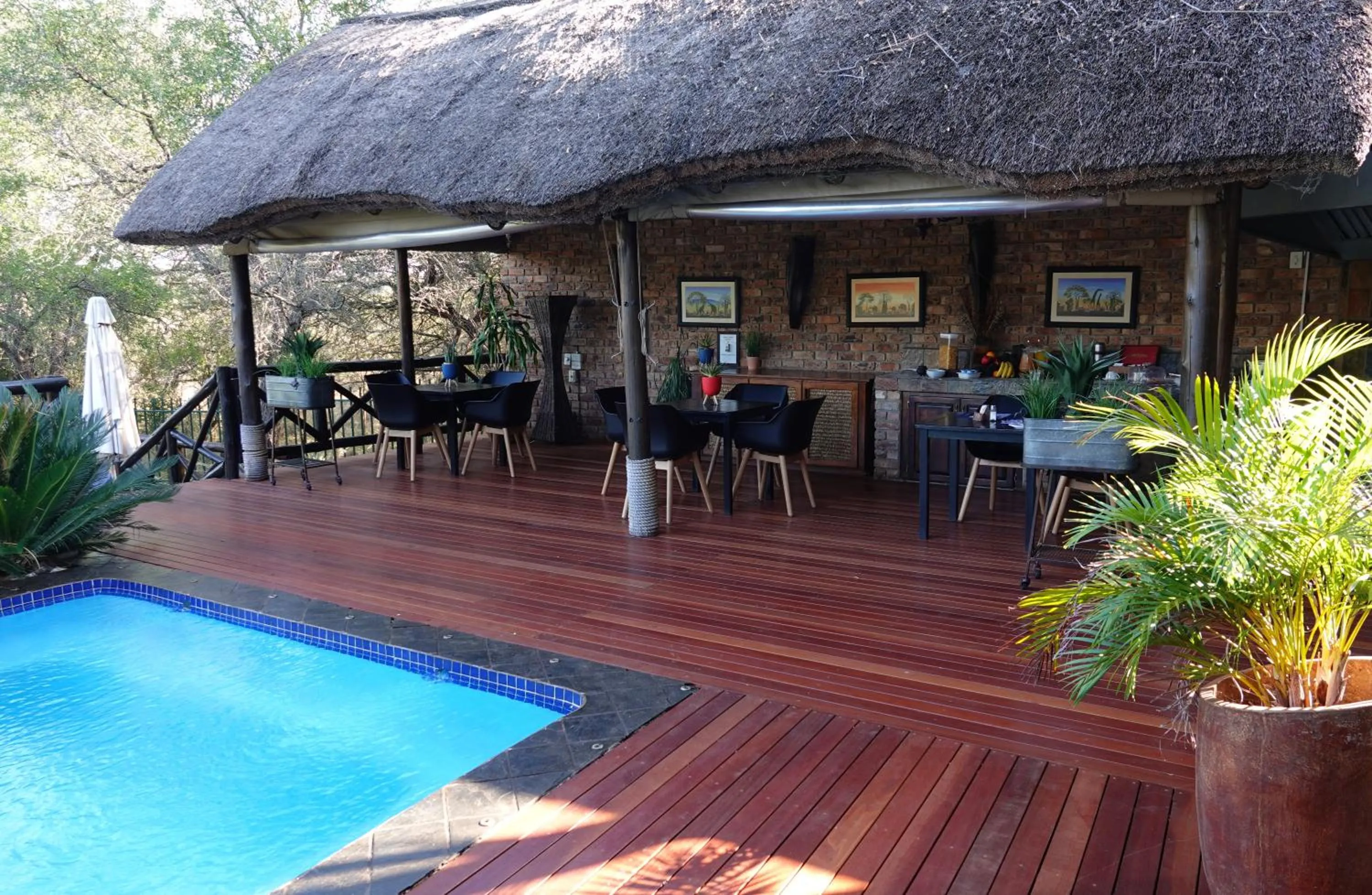 Restaurant/places to eat in Crocodile Kruger Safari Lodge