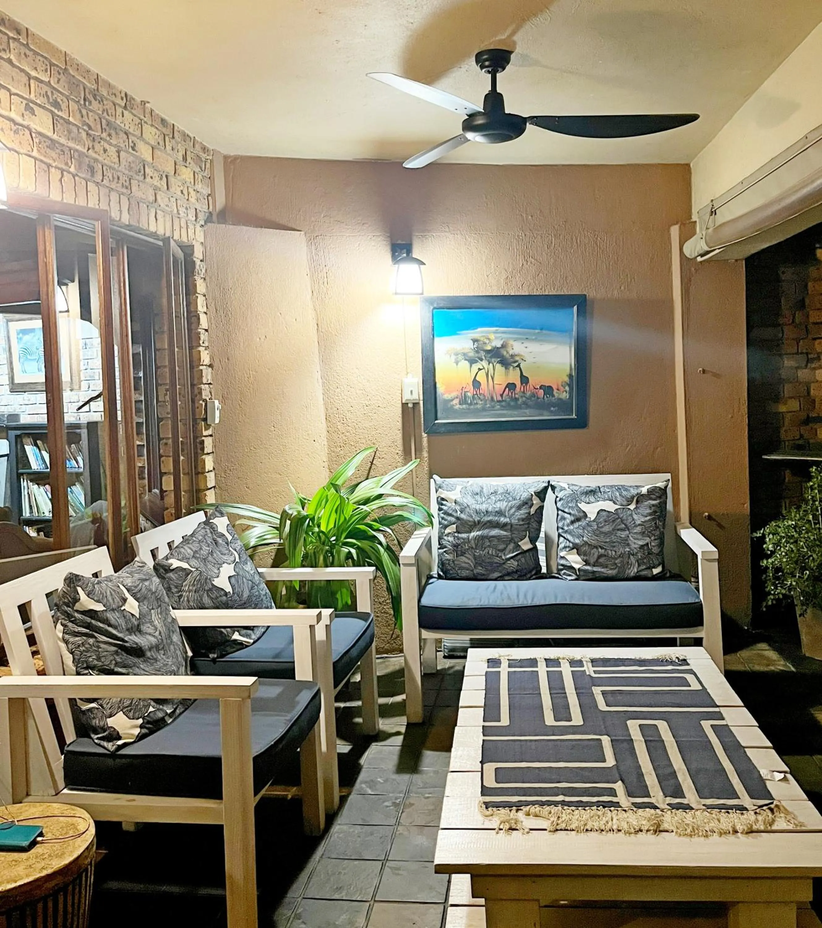 Patio in Crocodile Kruger Safari Lodge