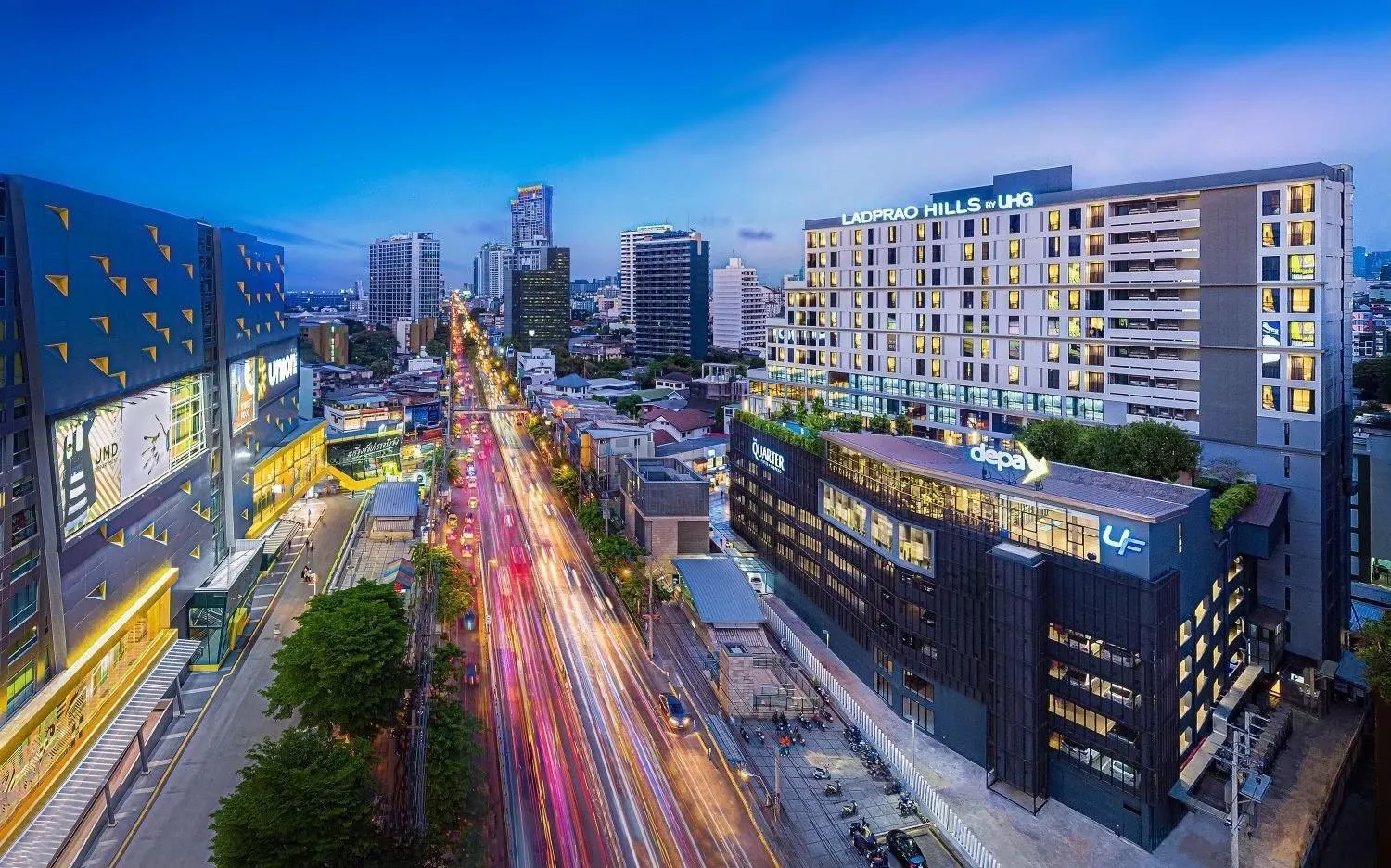 Property building in The Quarter Ladprao by UHG