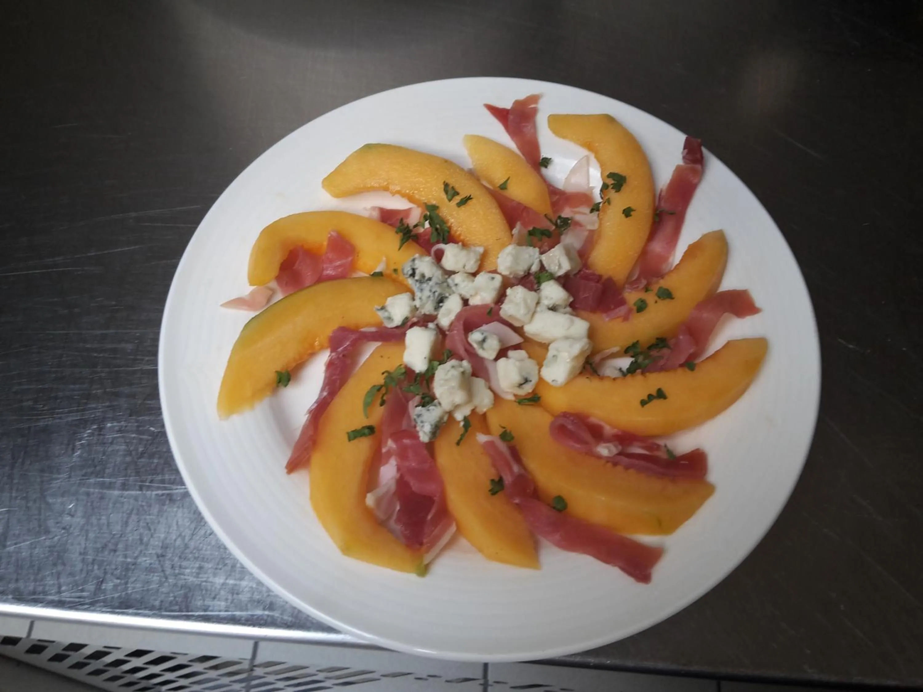 Food and drinks in Auberge Saint Jacques