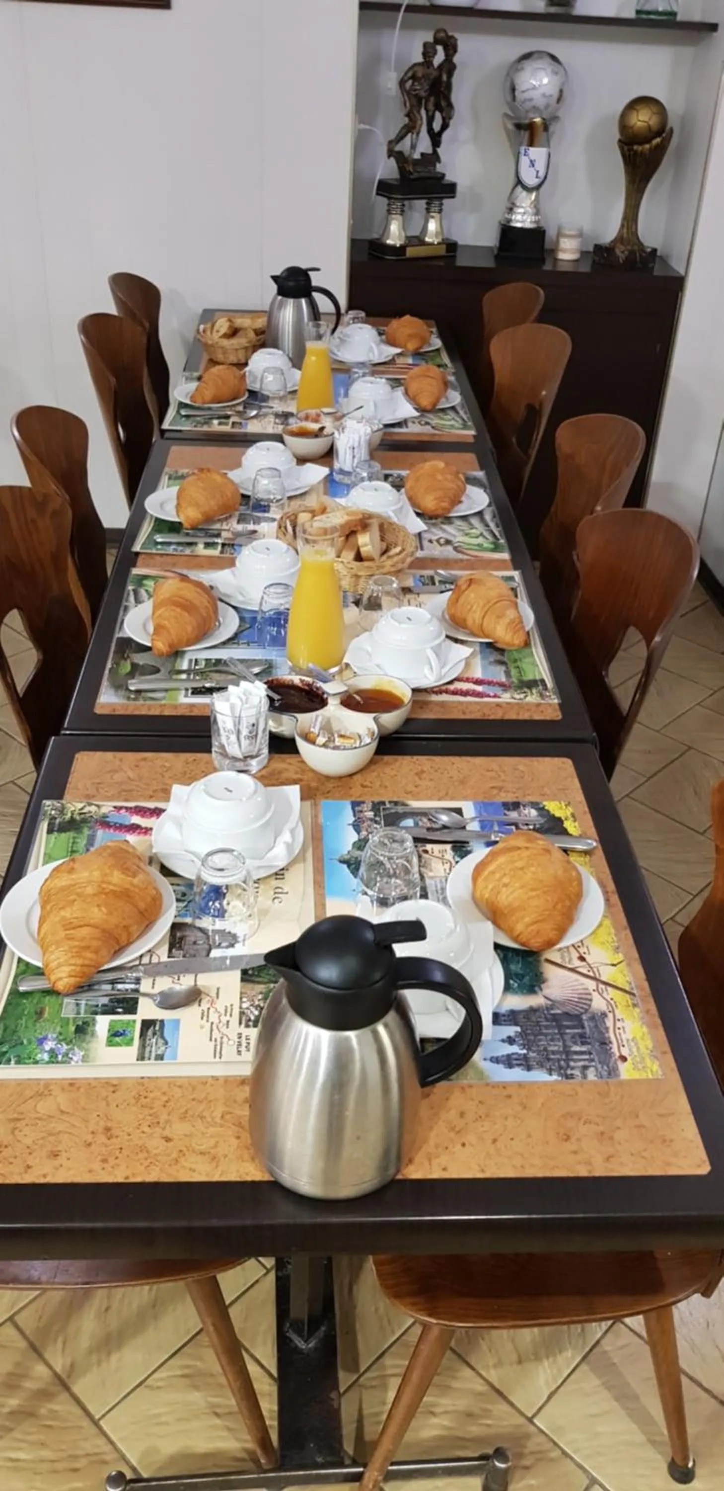 Breakfast in Auberge Saint Jacques