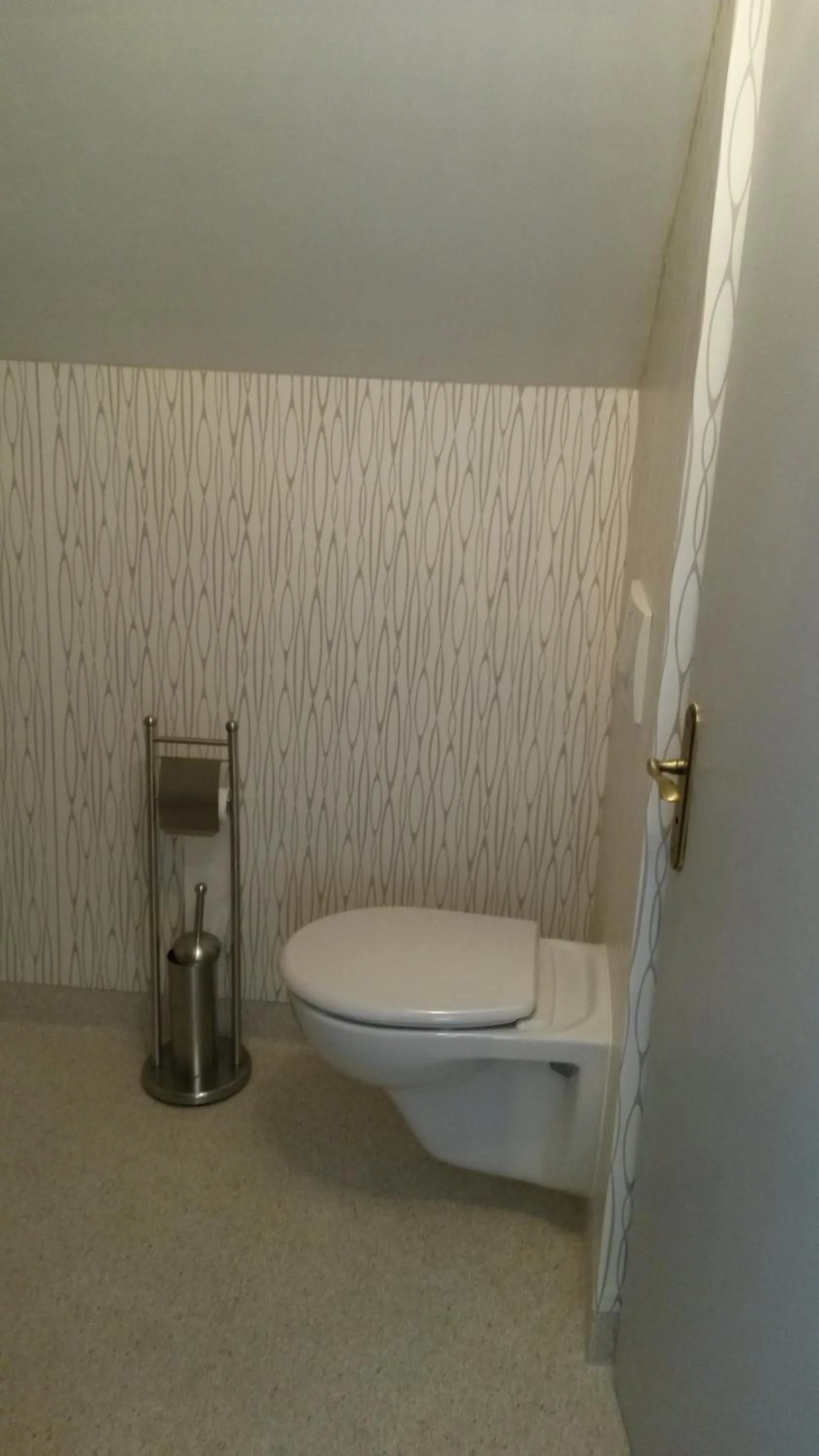 Toilet in Auberge Saint Jacques