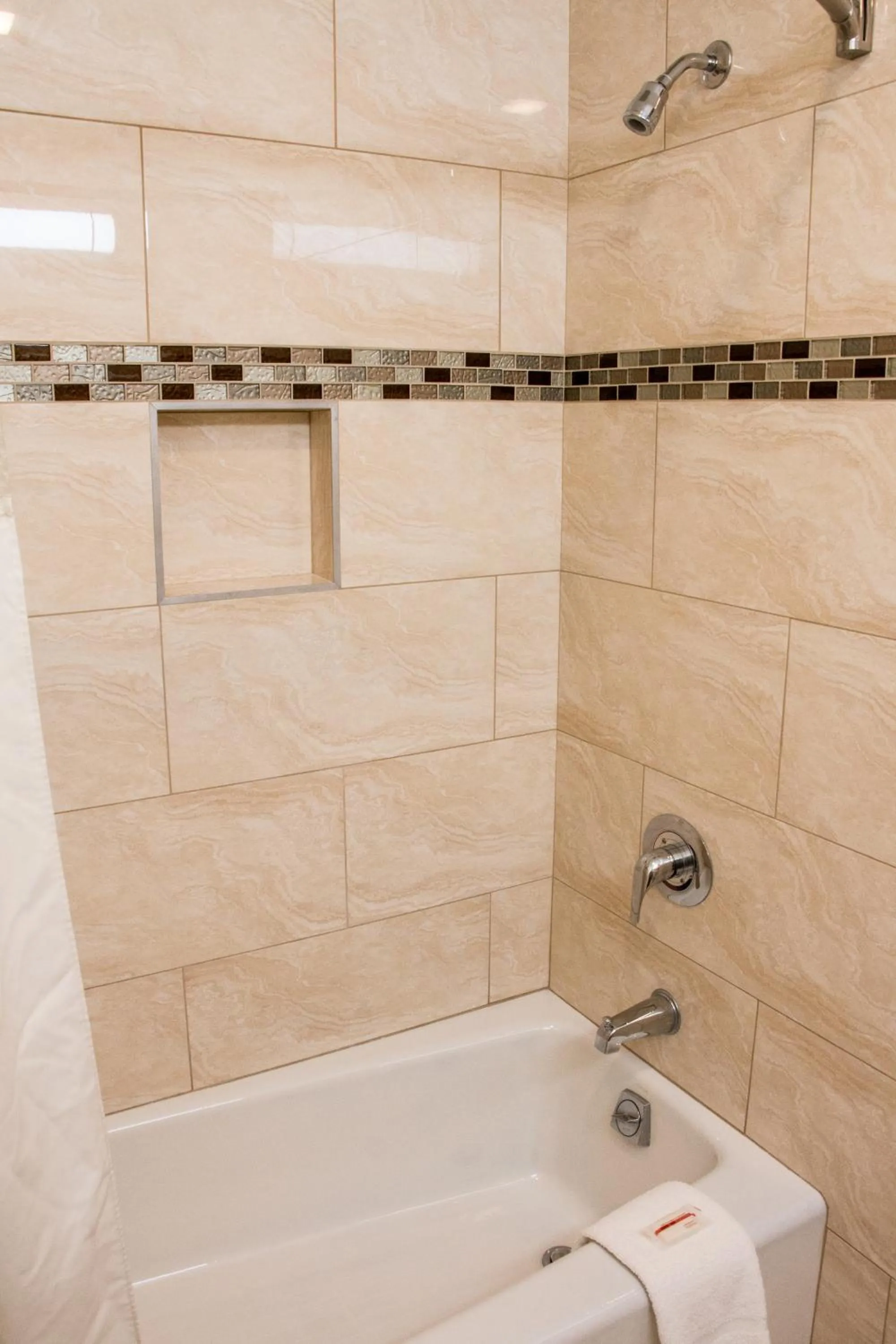 Shower in Days Inn by Wyndham Indio