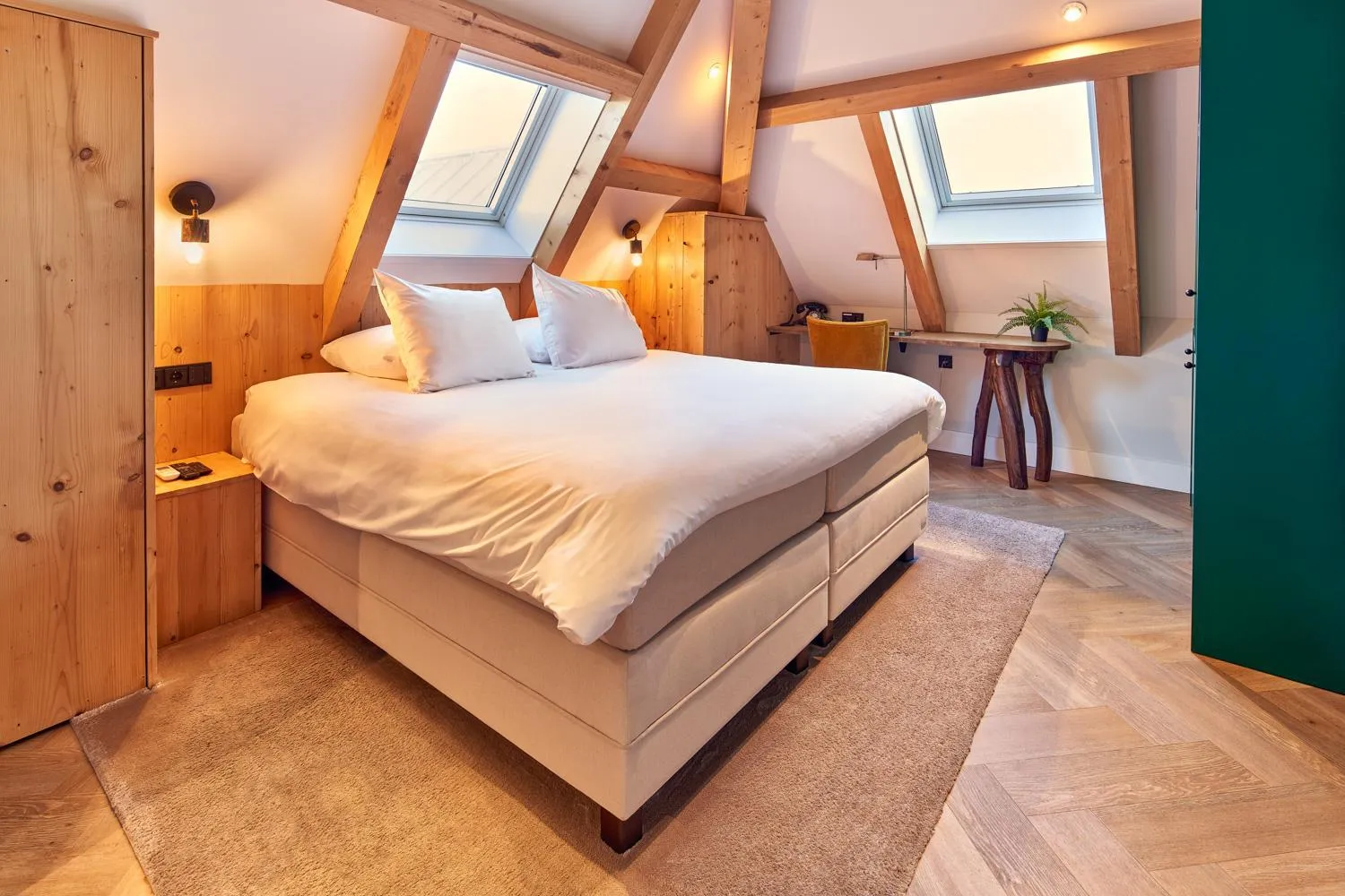 Bedroom, Bed in The Yard hotel Zuidkade