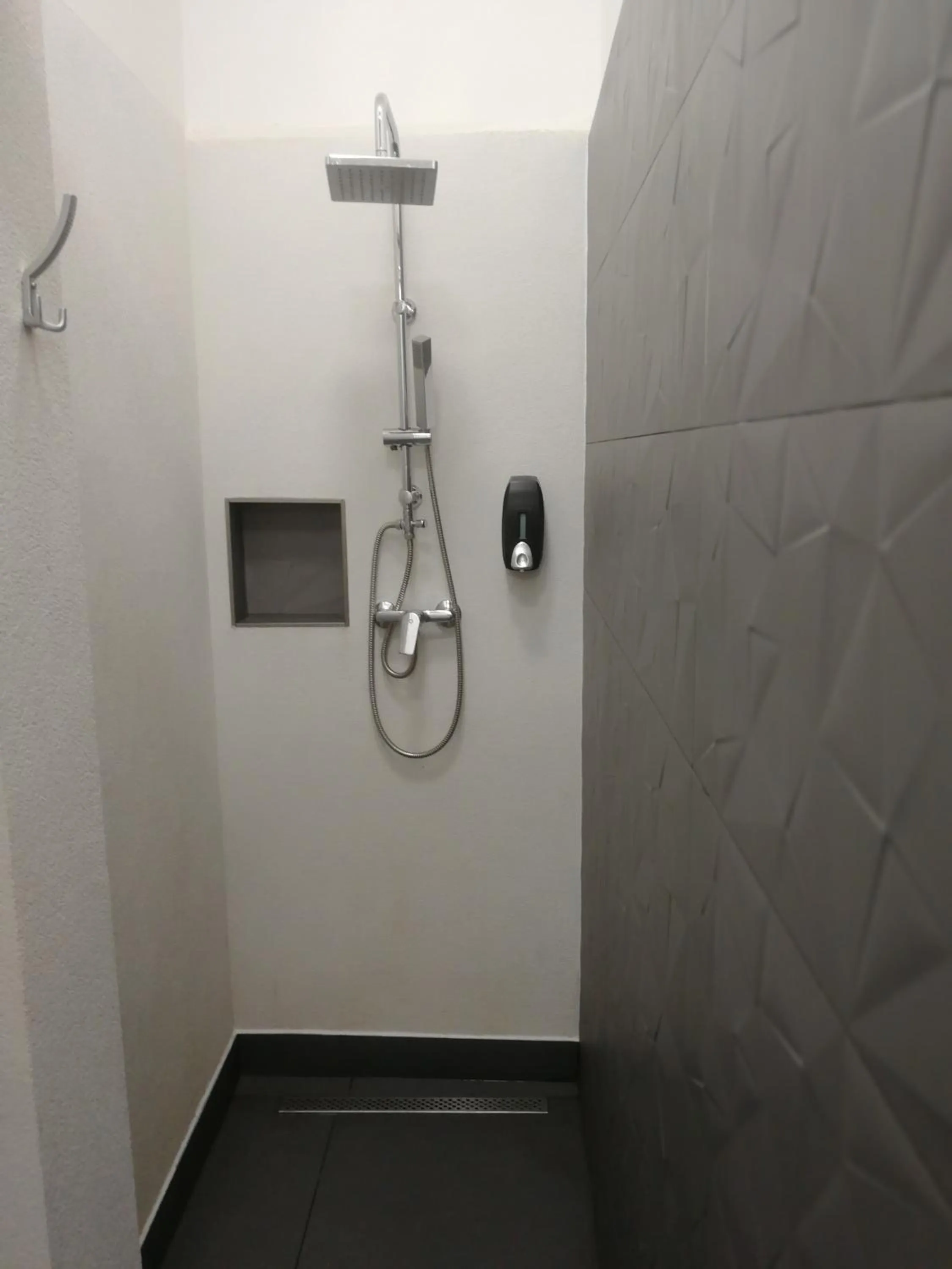 Shower in Pension Akat