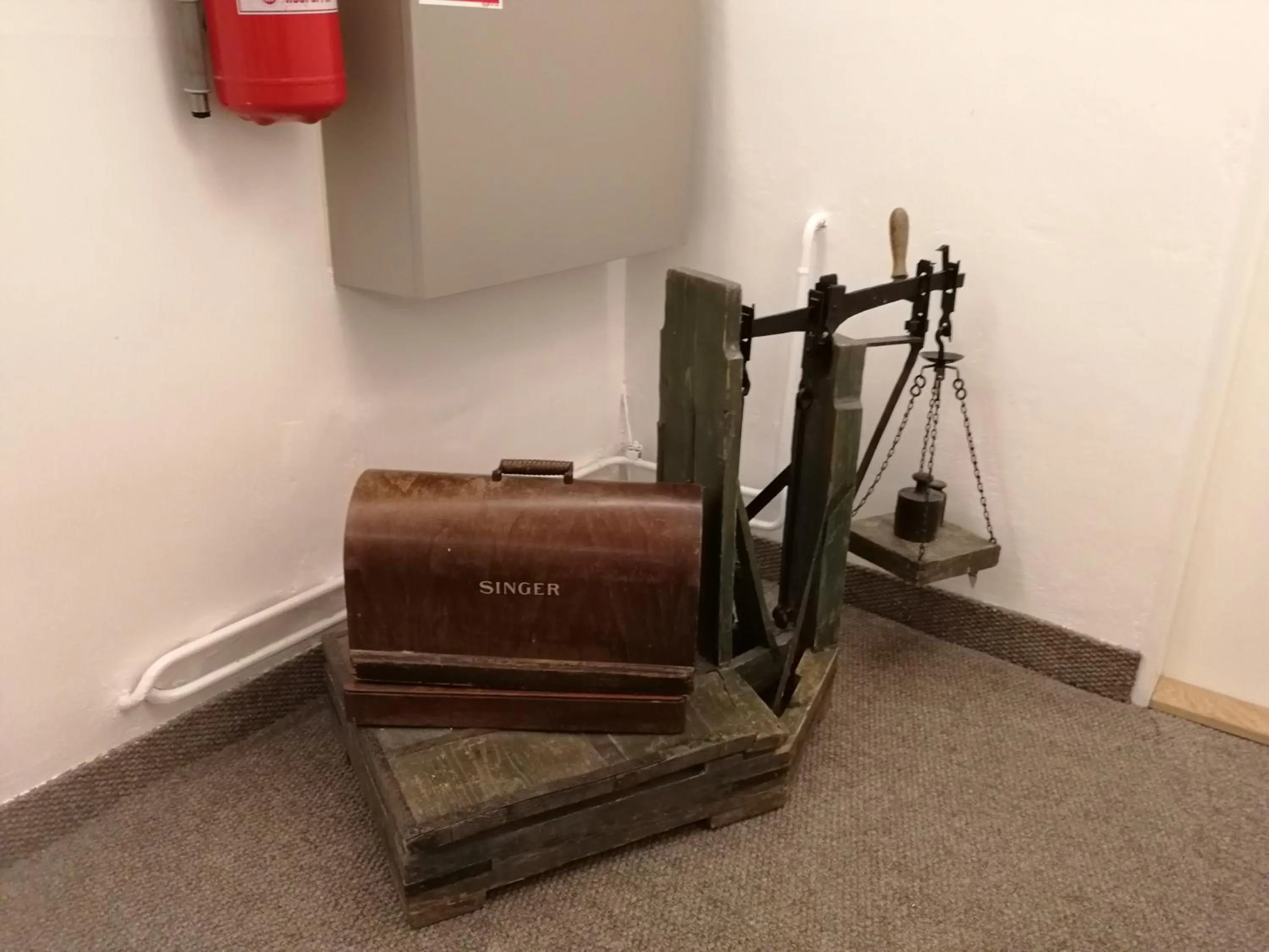 Decorative detail in Pension Akat