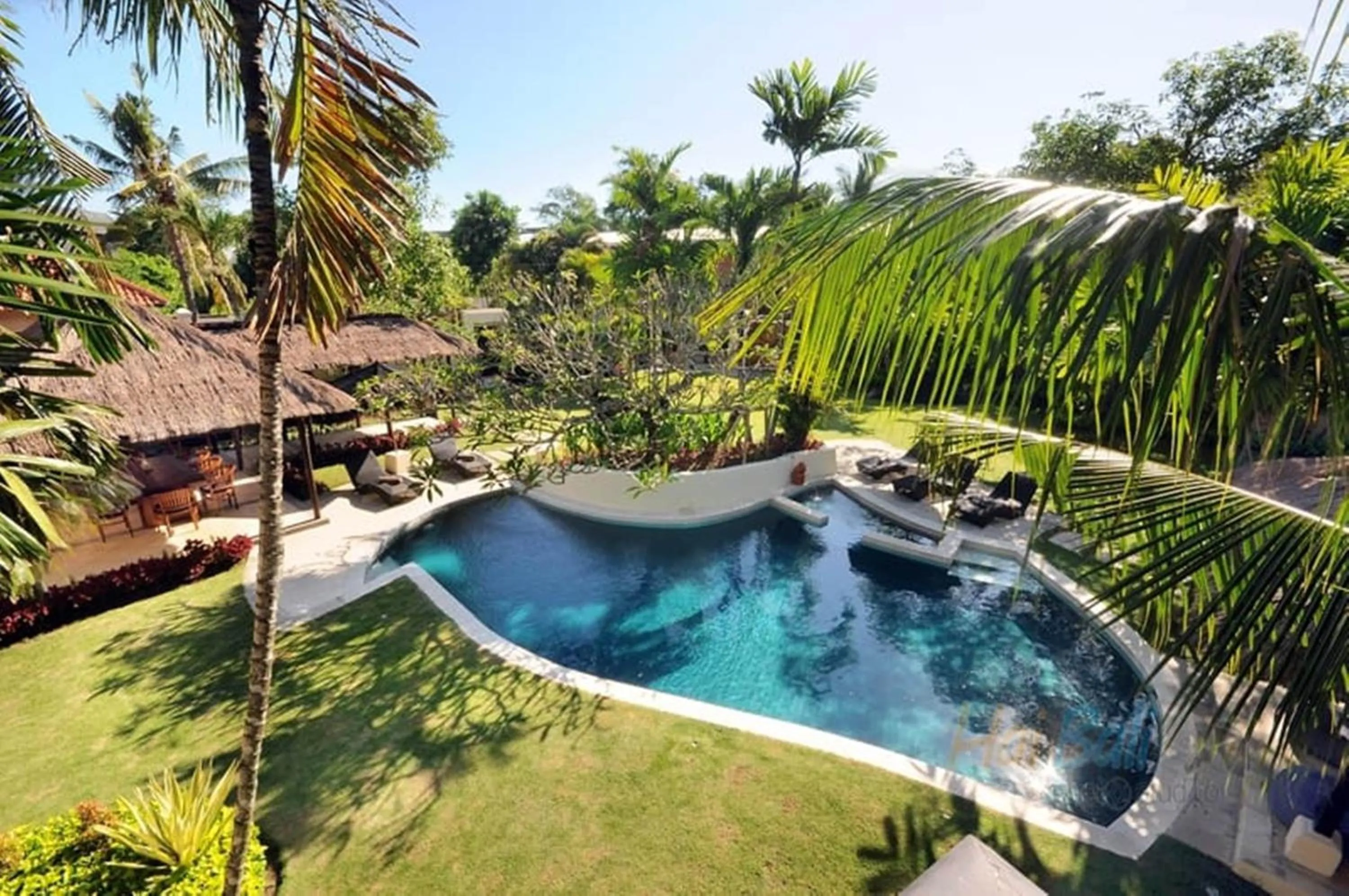 Pool view in Villa Seminyak William