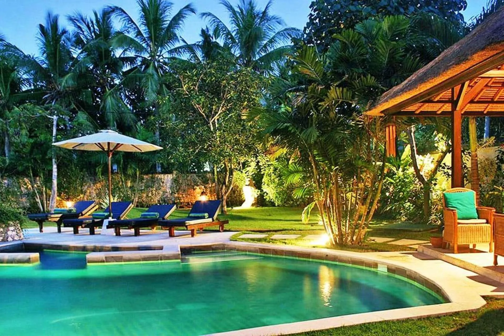 Pool view in Villa Seminyak William