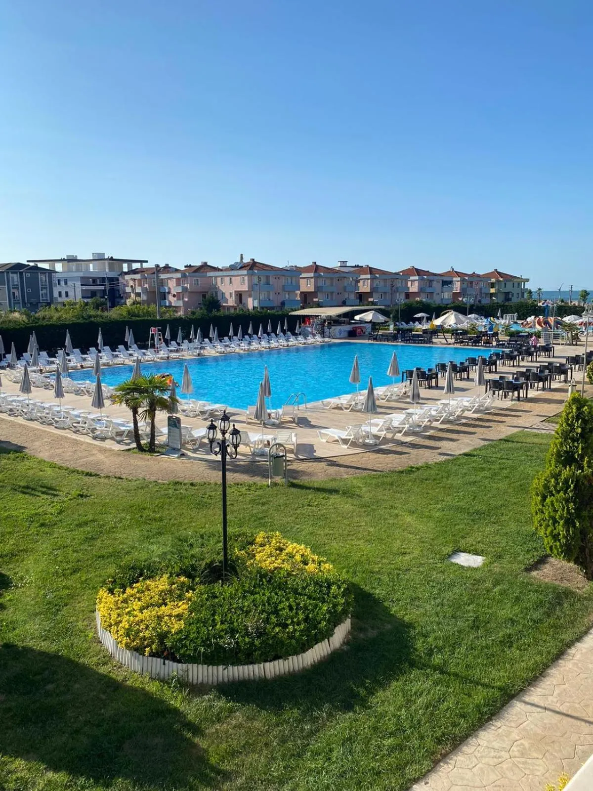 Pool view in Carpediem Diamond Hotel