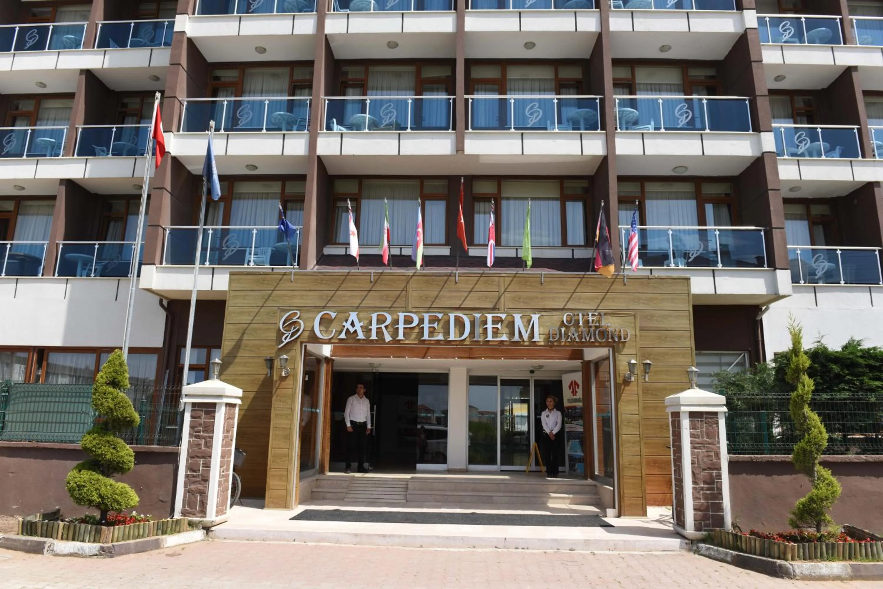 Facade/entrance in Carpediem Diamond Hotel