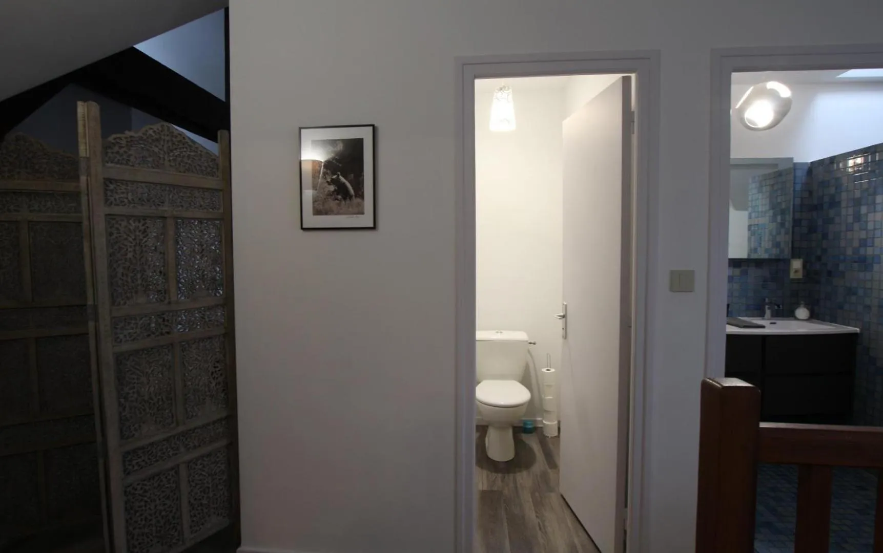 Bathroom in LES CHAMBRES DU GAVE D'OSSAU