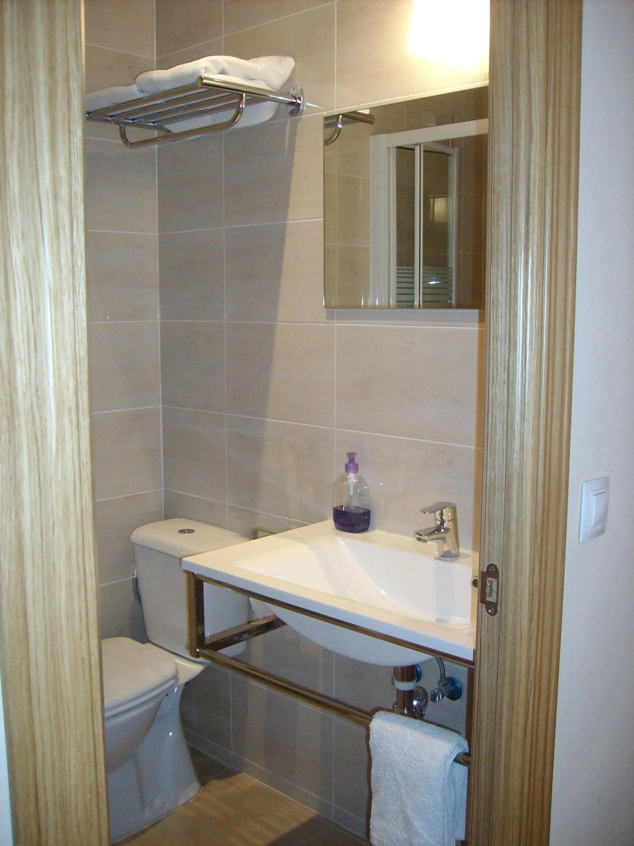 Bathroom in Hostal Zabala