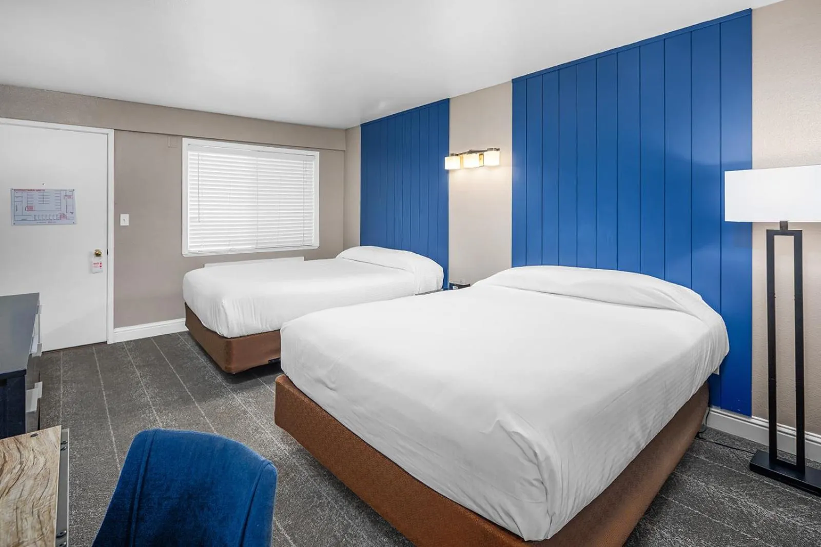 Bed in The Inn at Boatworks, Lake Tahoe