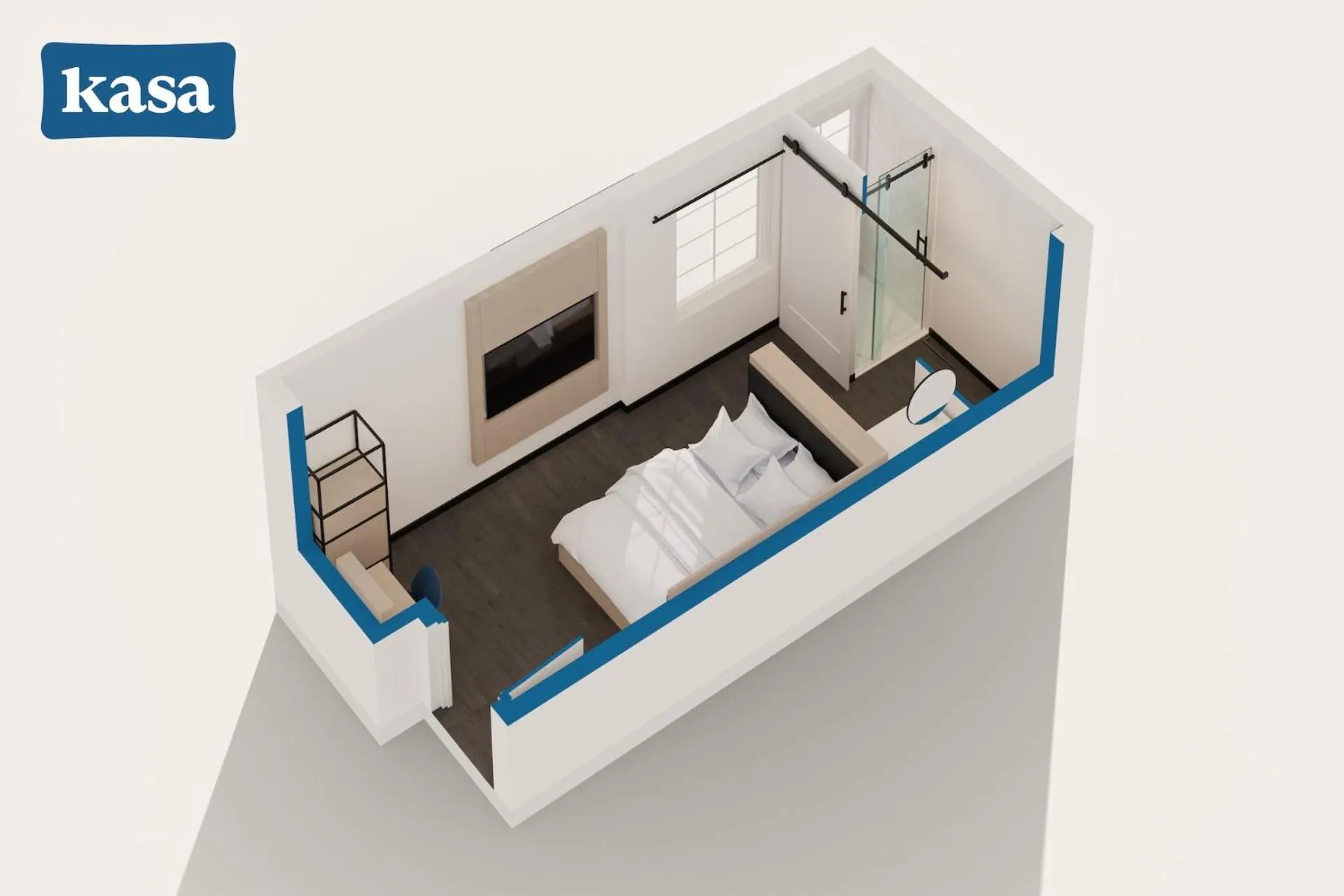 Property building, Bed in Kasa Niche Hotel Redwood City