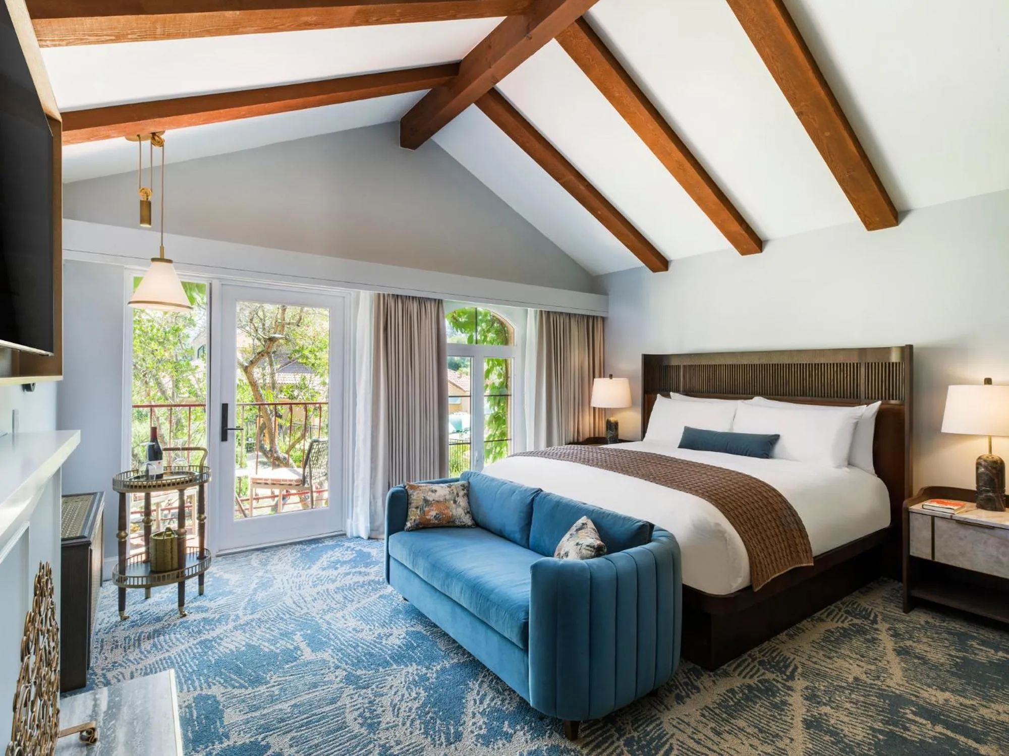 Bed in Vinarosa Resort & Spa