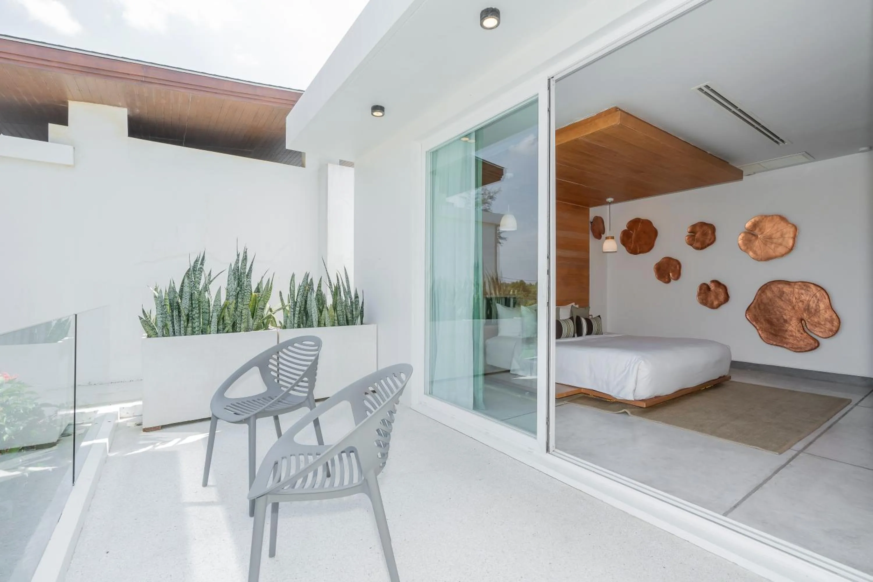 Bed in Coastal Escape Natai Beach