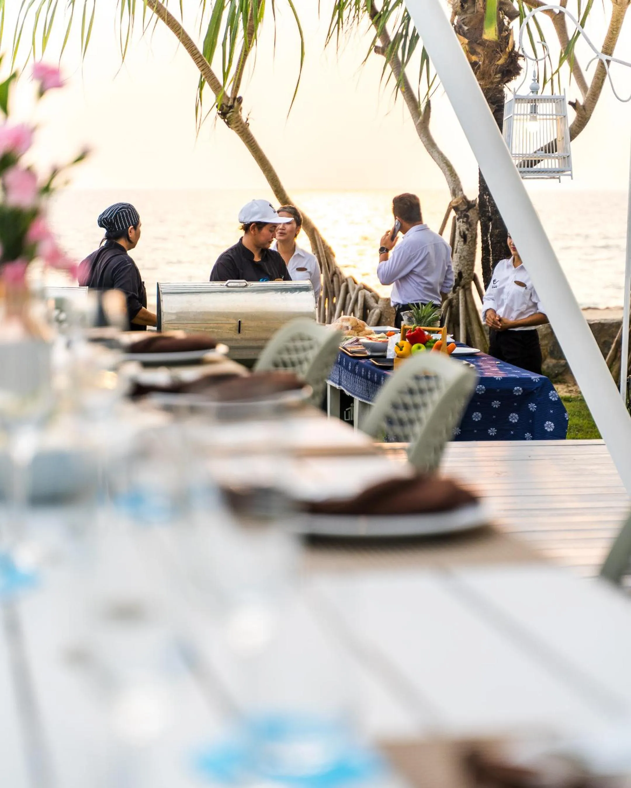 Staff in Coastal Escape Natai