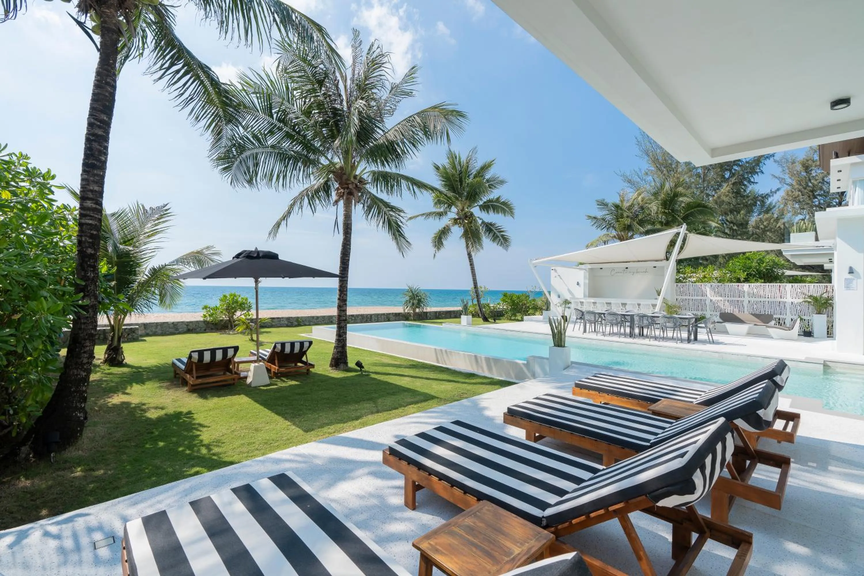 Garden in Coastal Escape Natai Beach